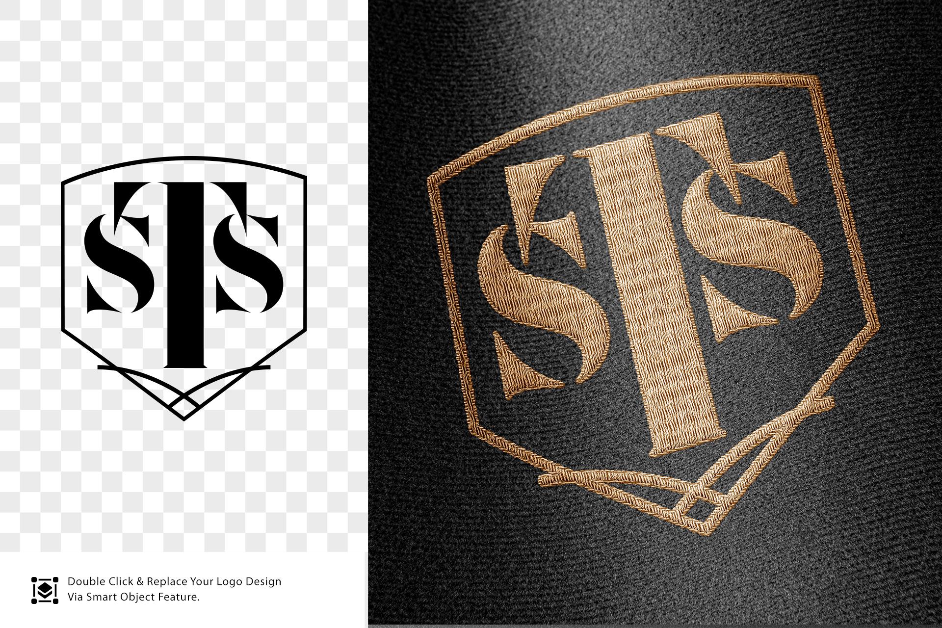 apparel logo mockup