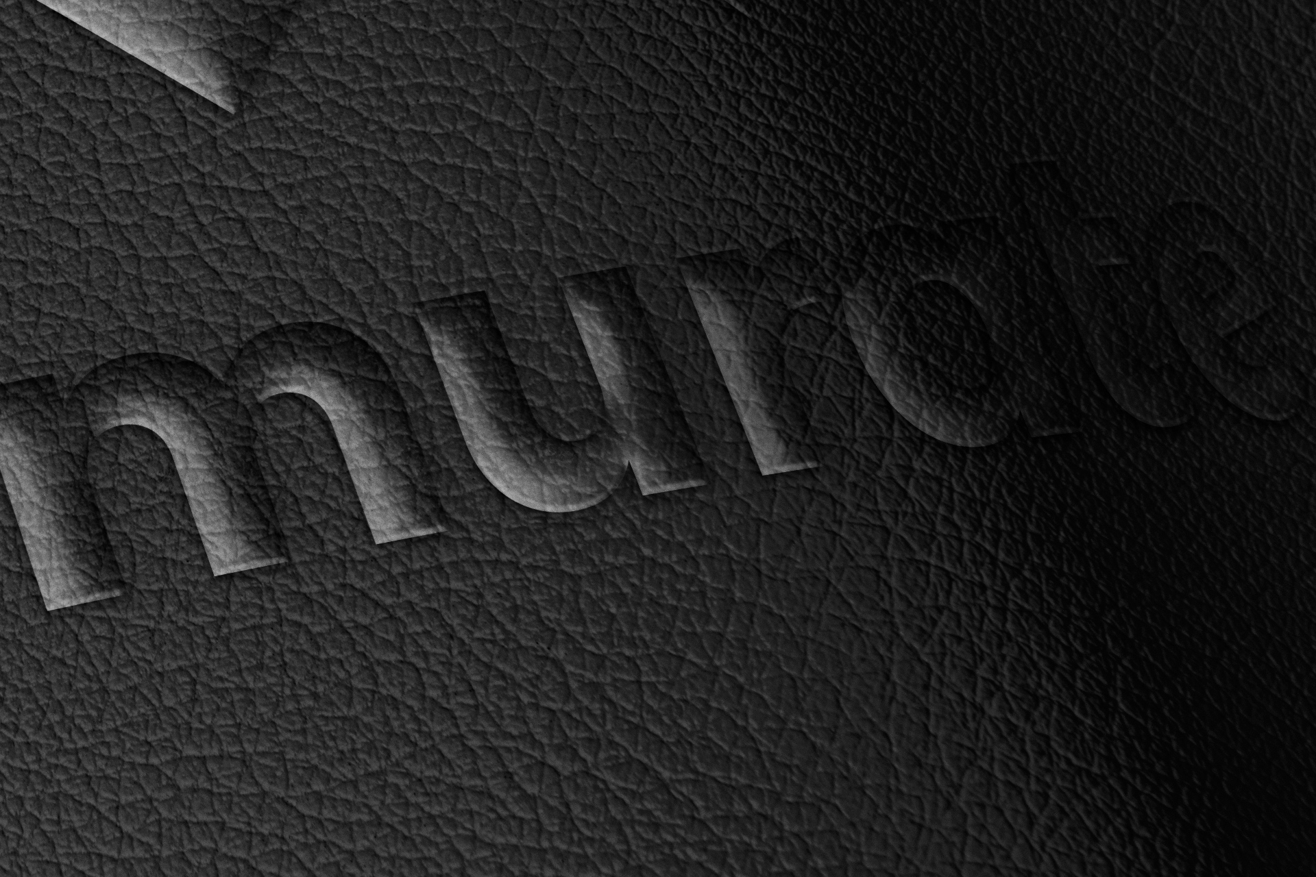 dark background logo mockup