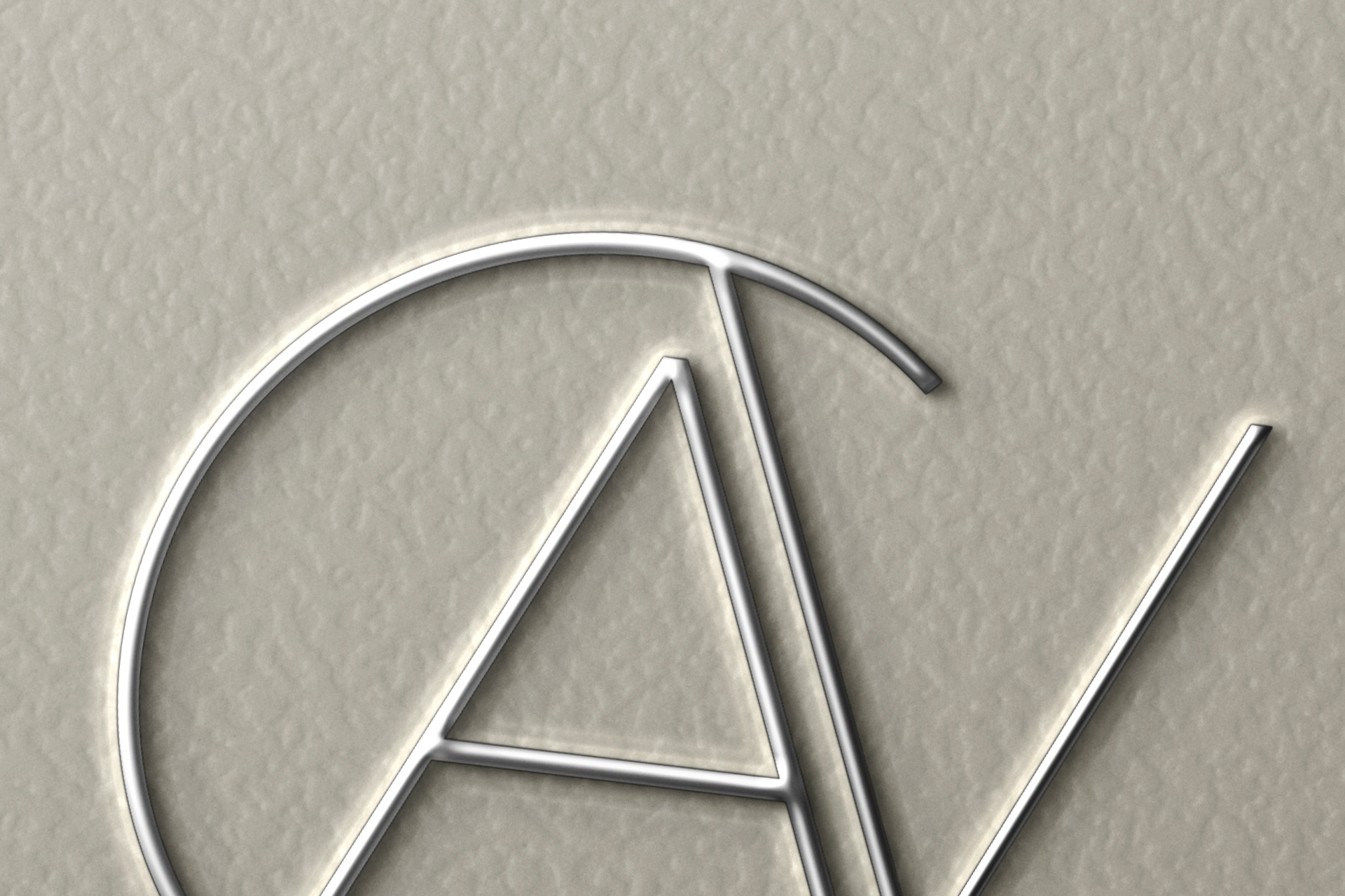 clean logo presentation
