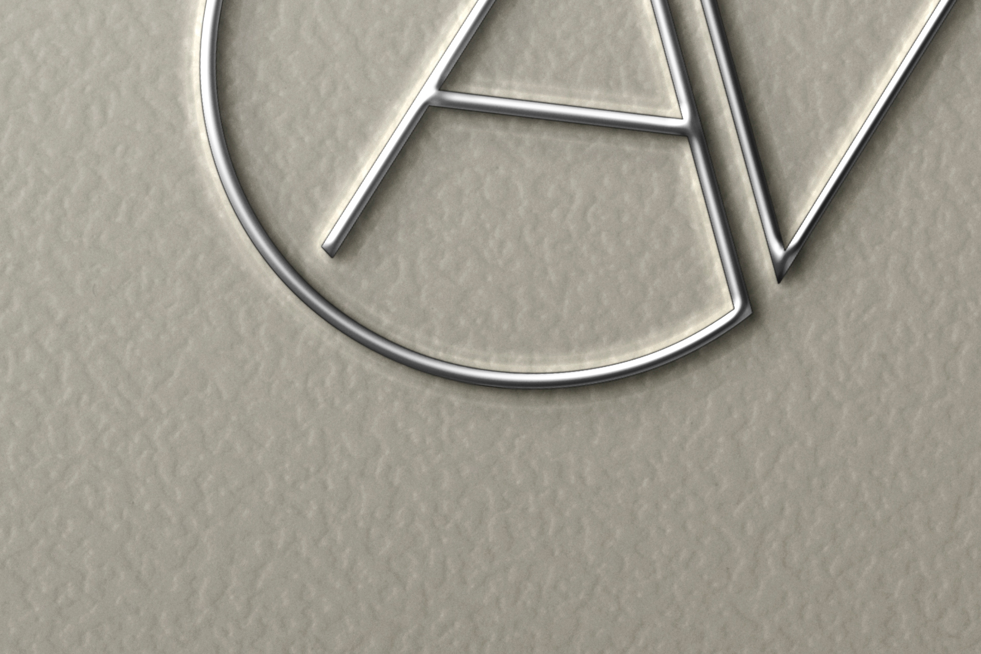 clean logo presentation