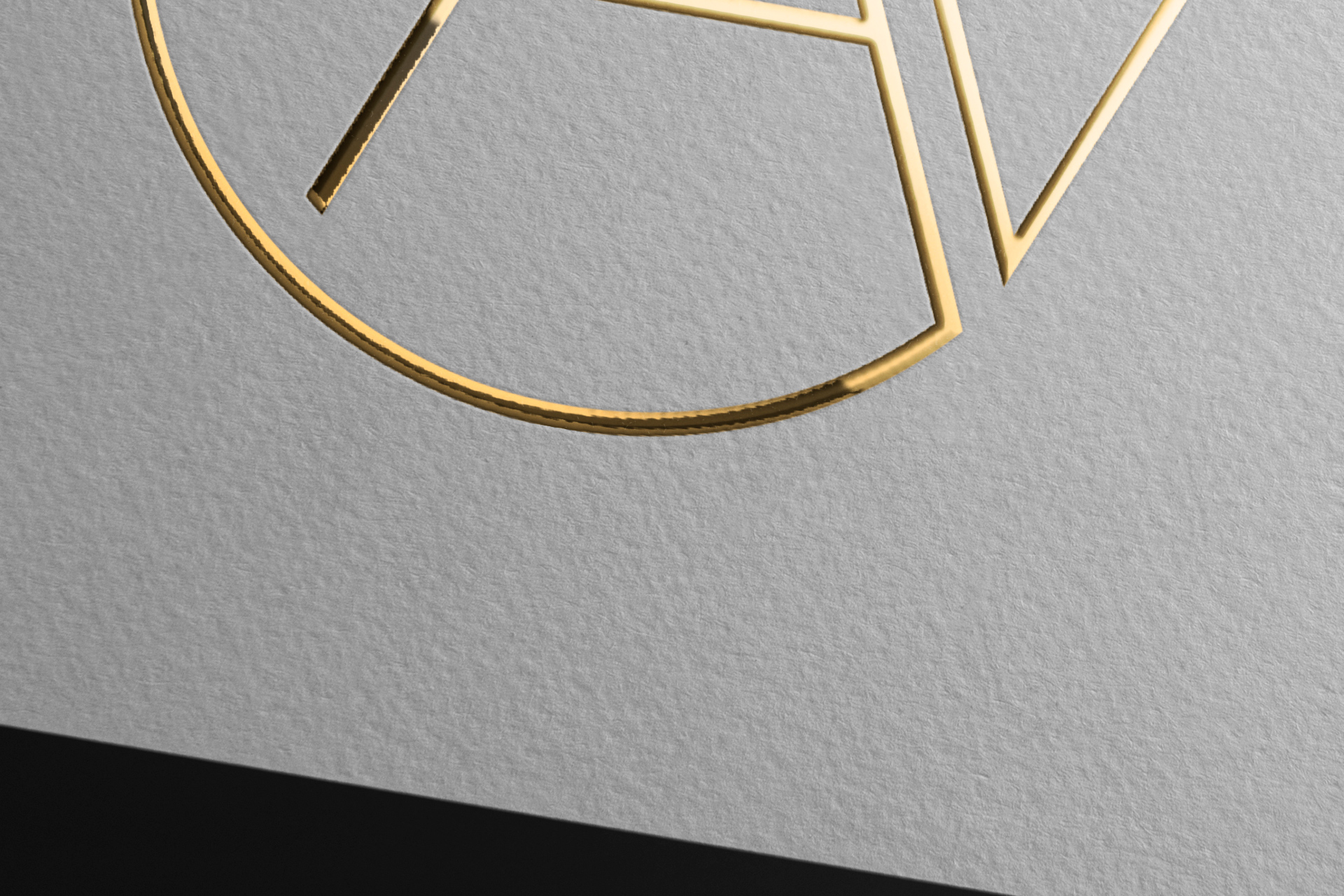 clean logo mockup