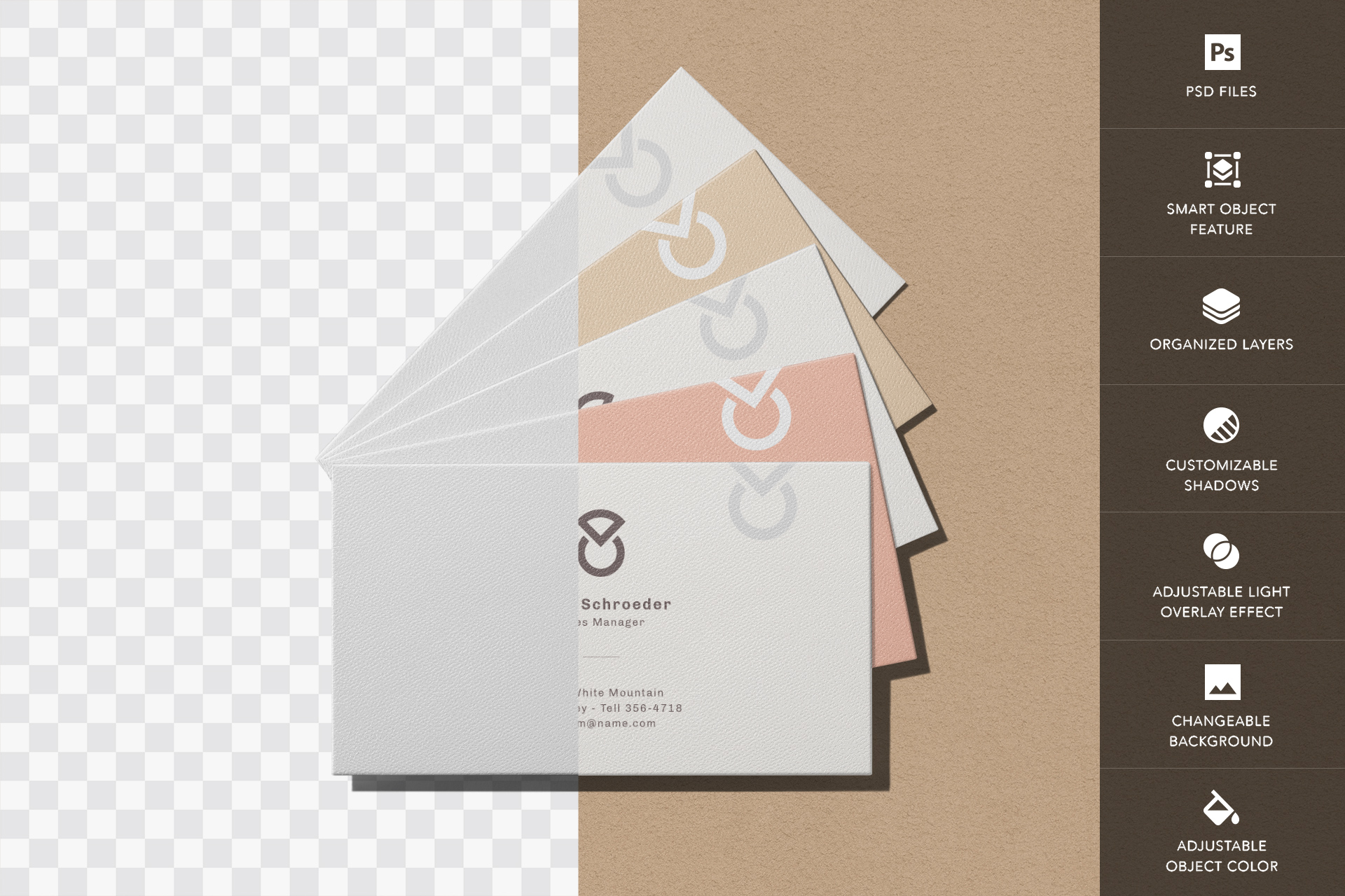 branding card mockup