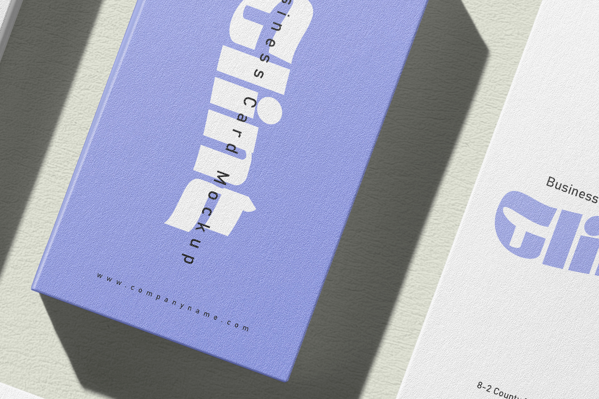 business card mockup
