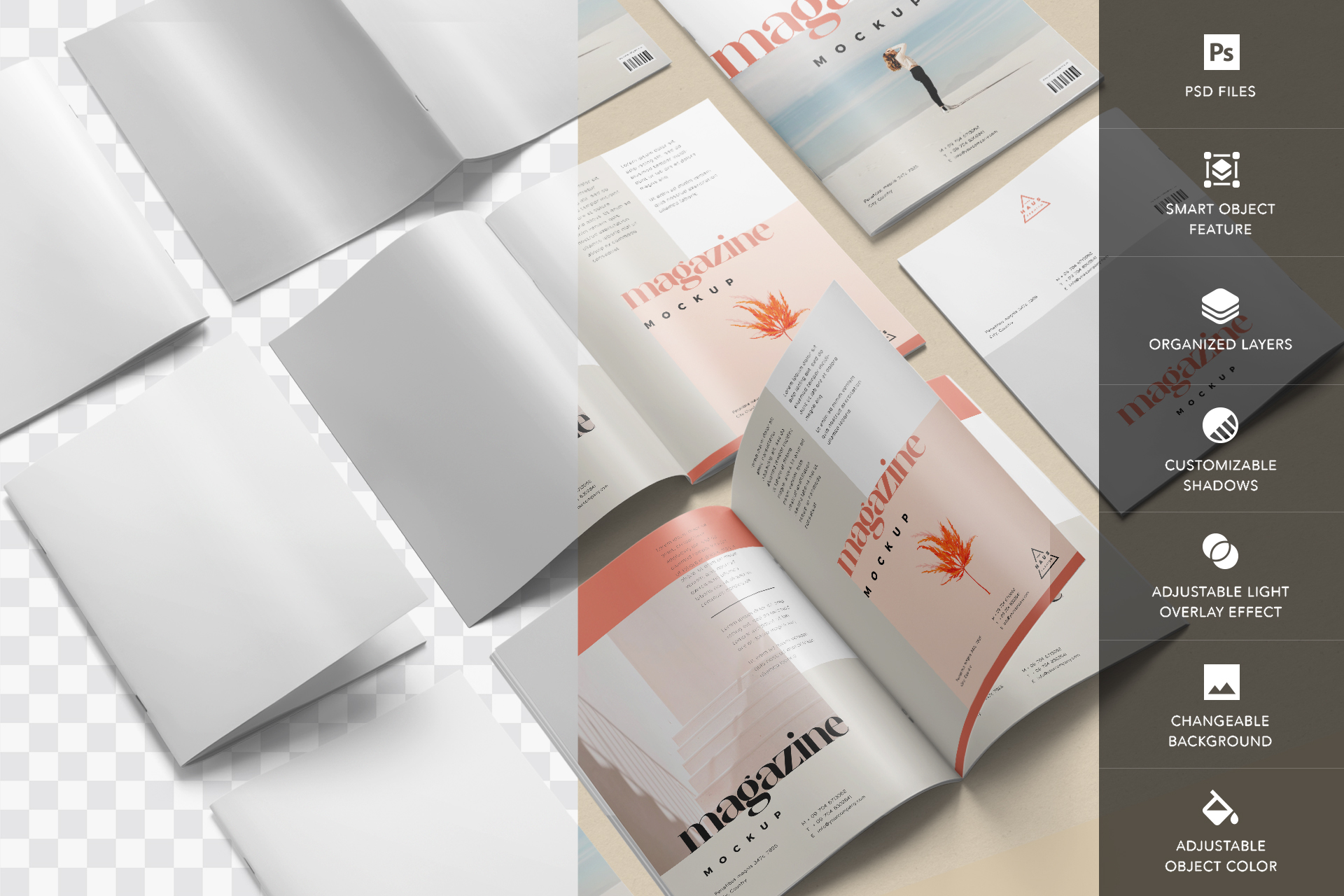 a4 magazine presentation
