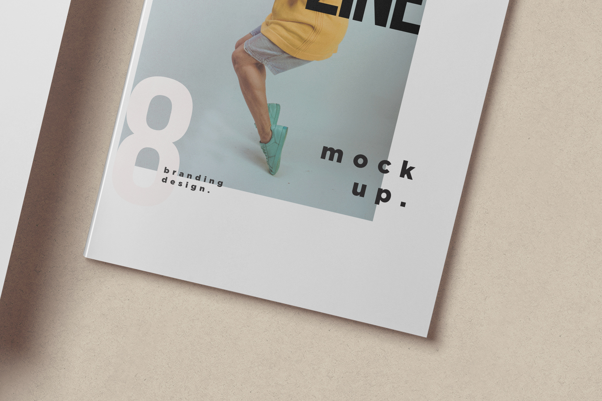 A4 magazine mockup