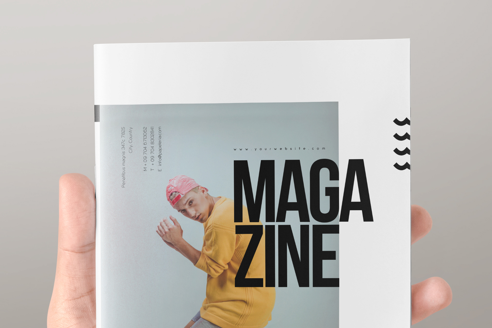clean layout PSD