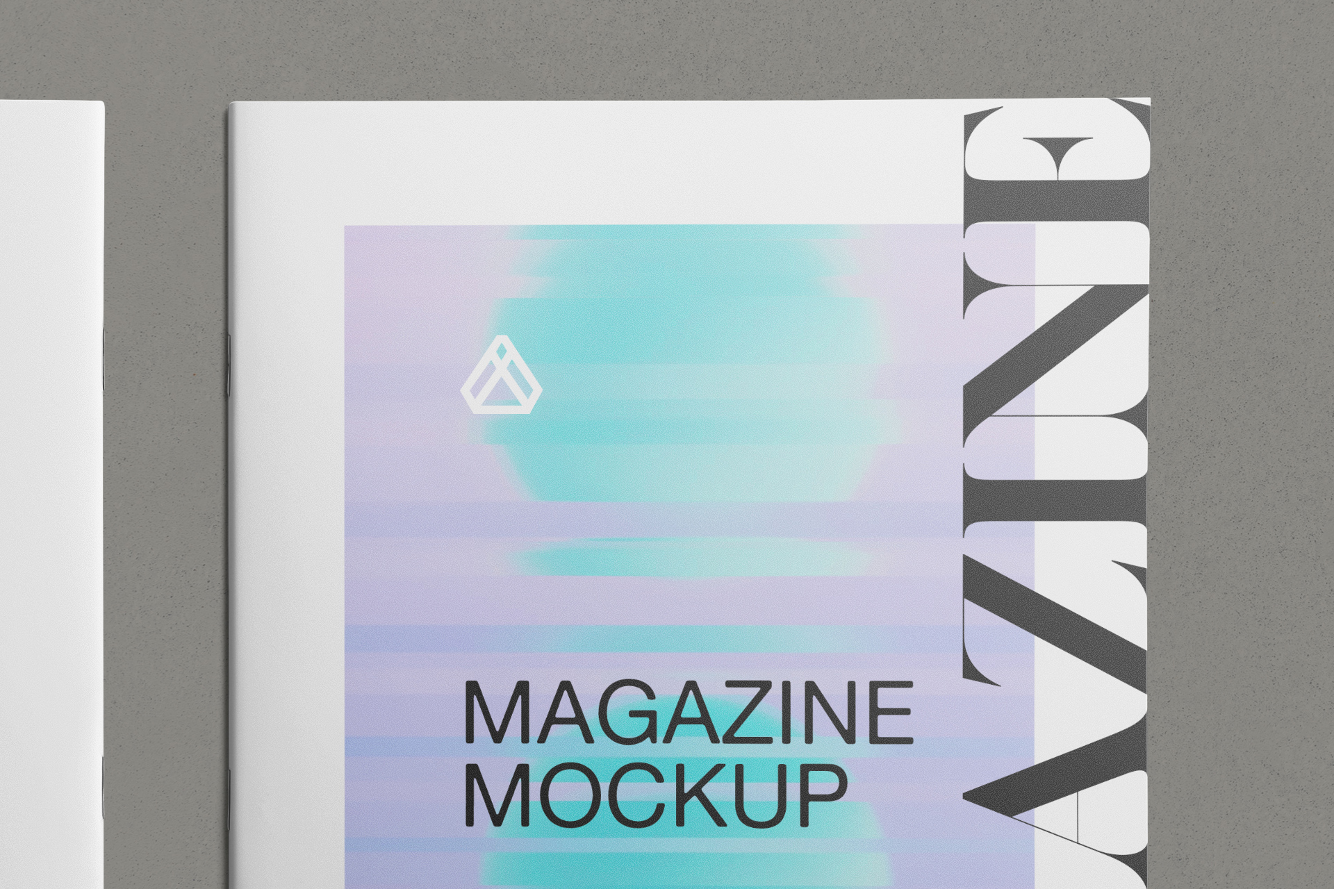 A4 magazine cover