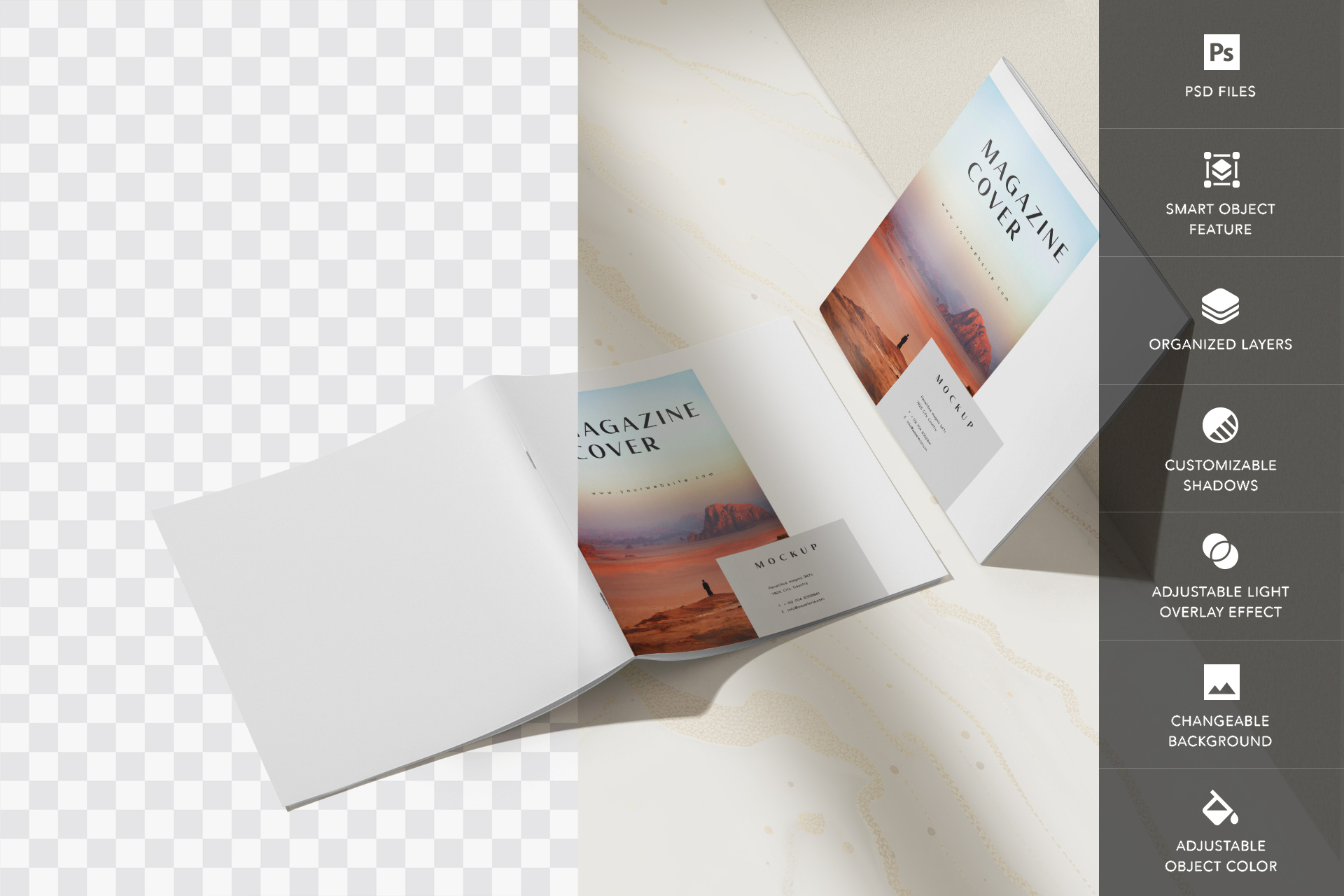 branding material mockup