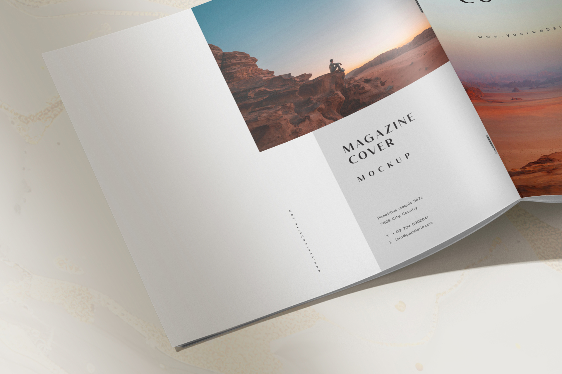 branding material mockup