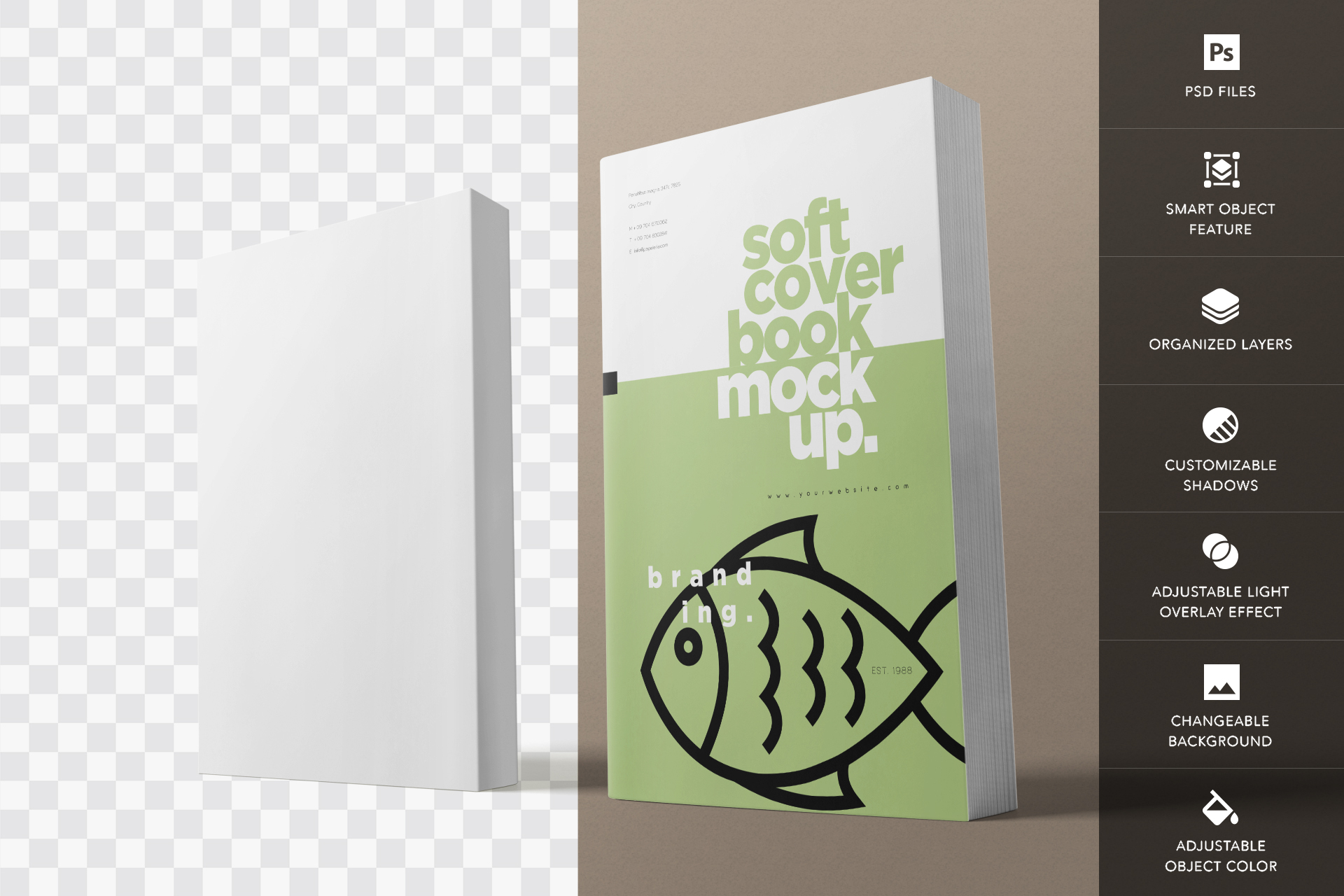 branding book display