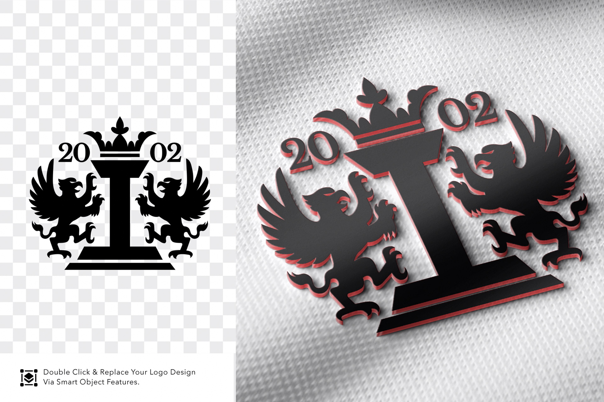 apparel logo mockup