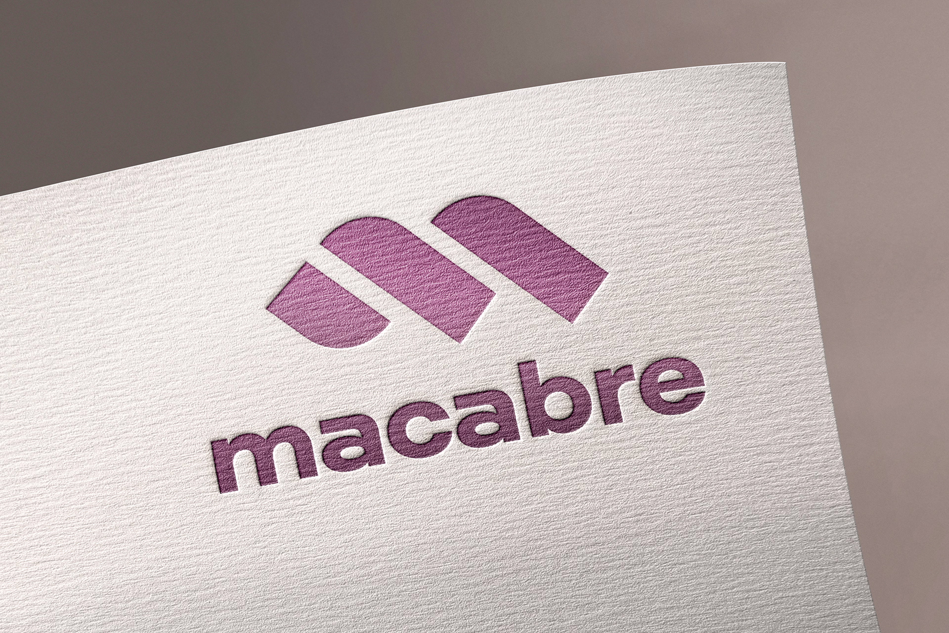 clean branding presentation