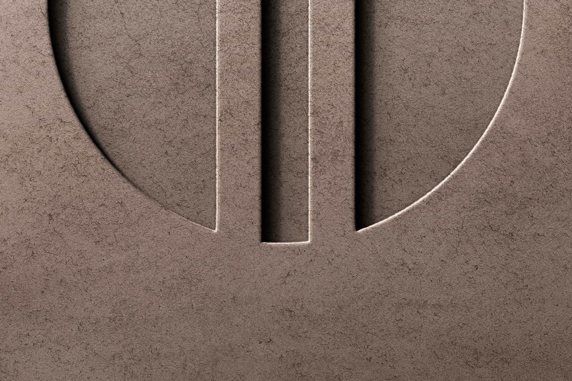 brown paper logo mockup