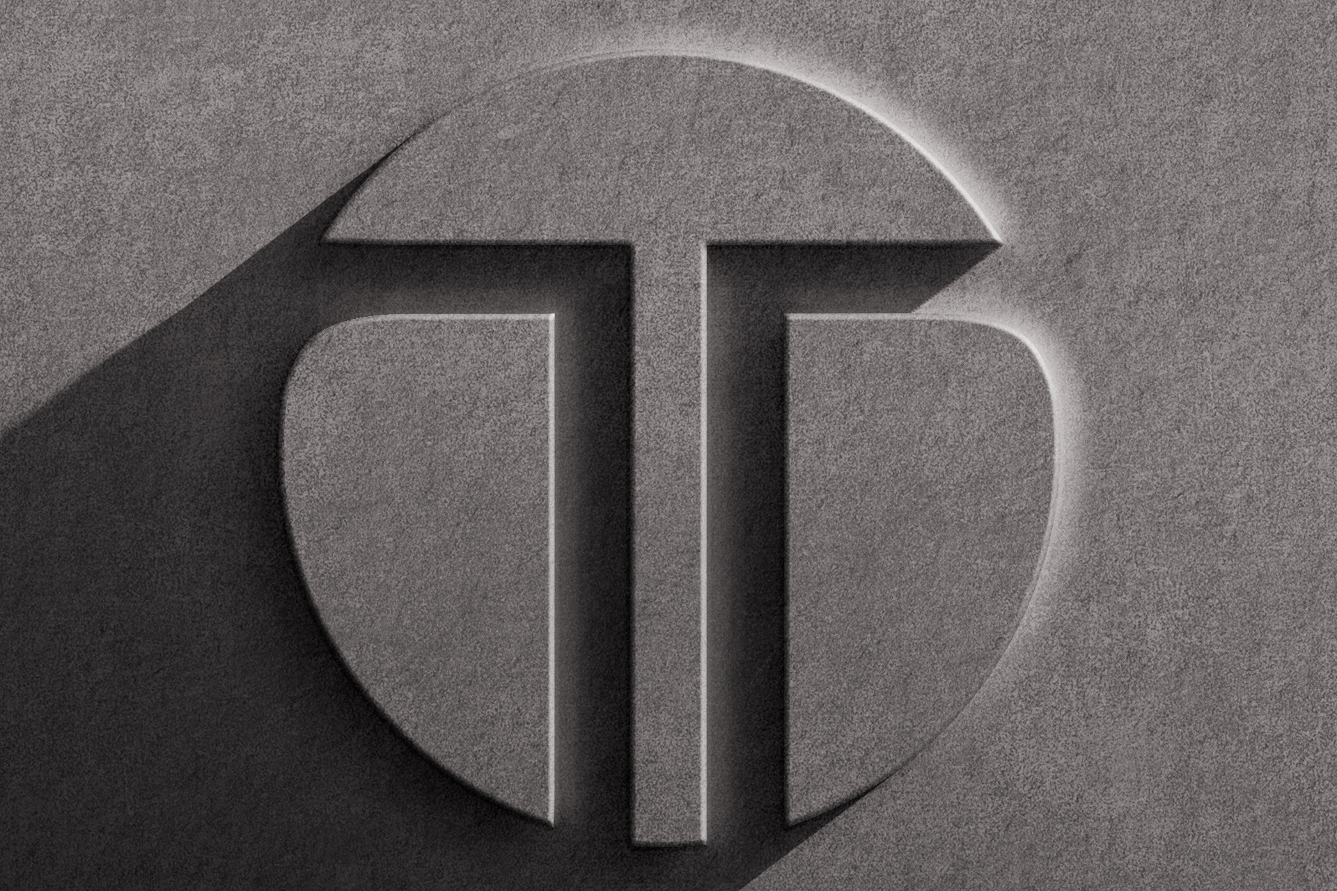 3D logo mockup