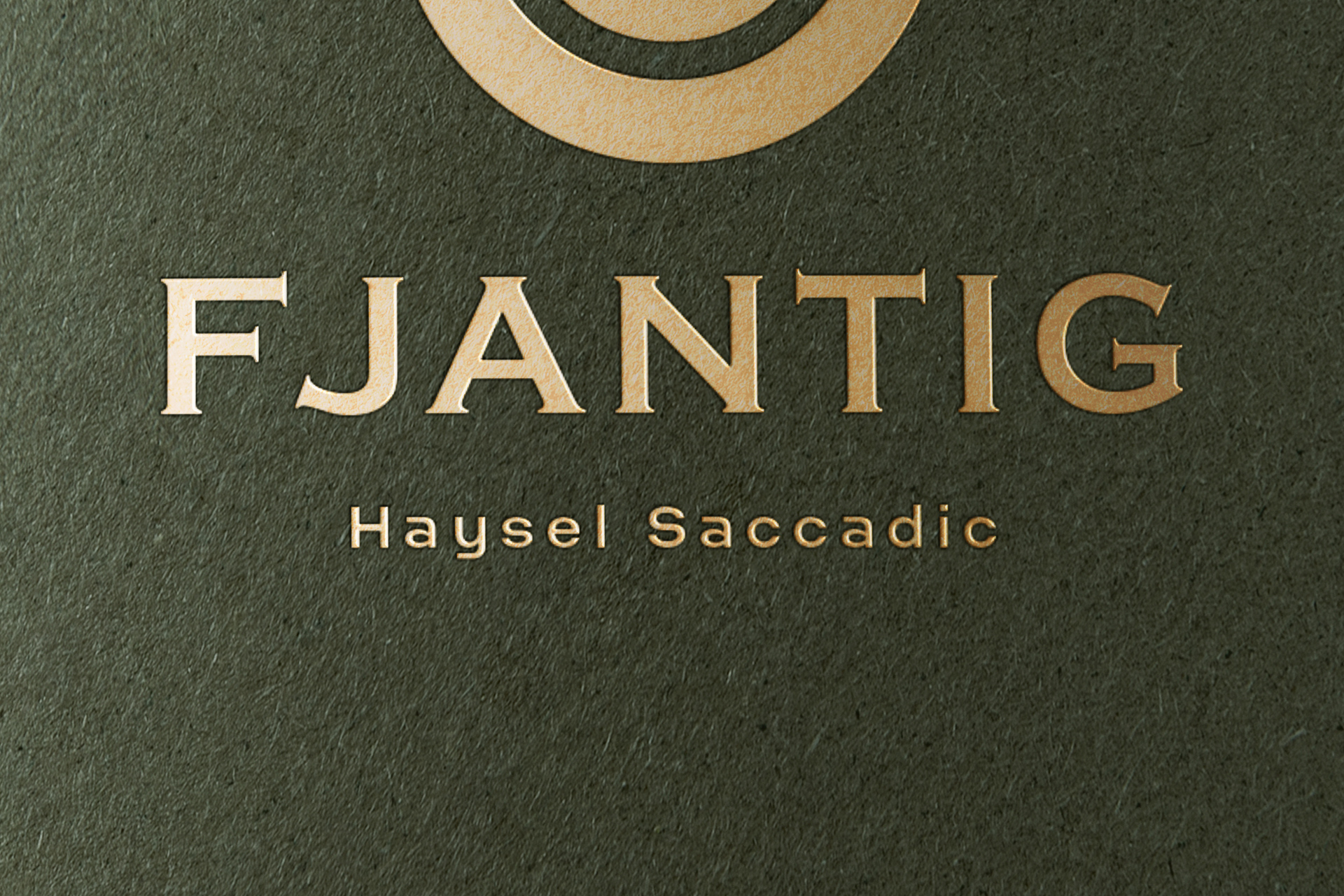 3D logo mockup