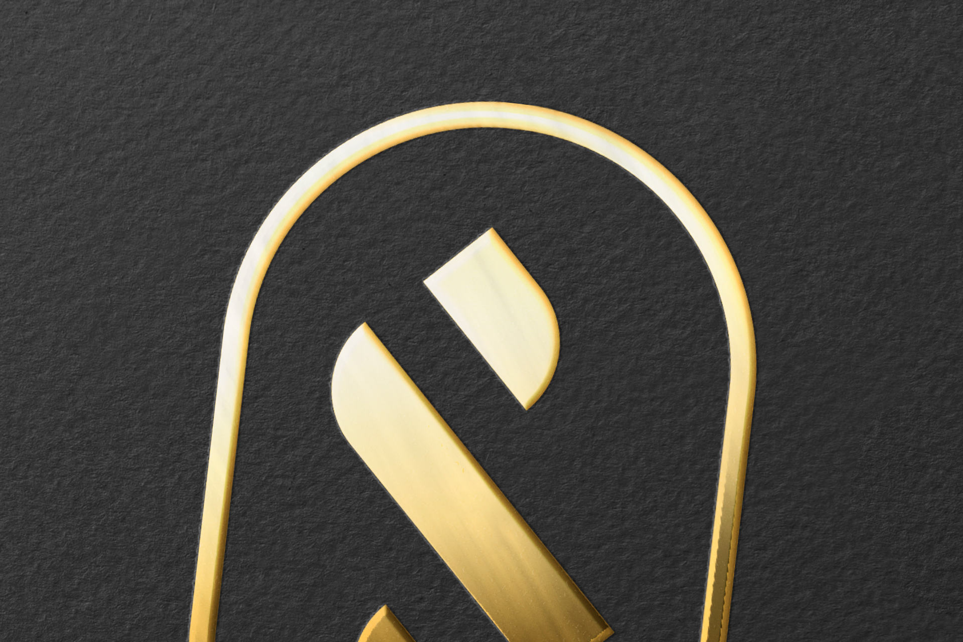 3D logo mockup