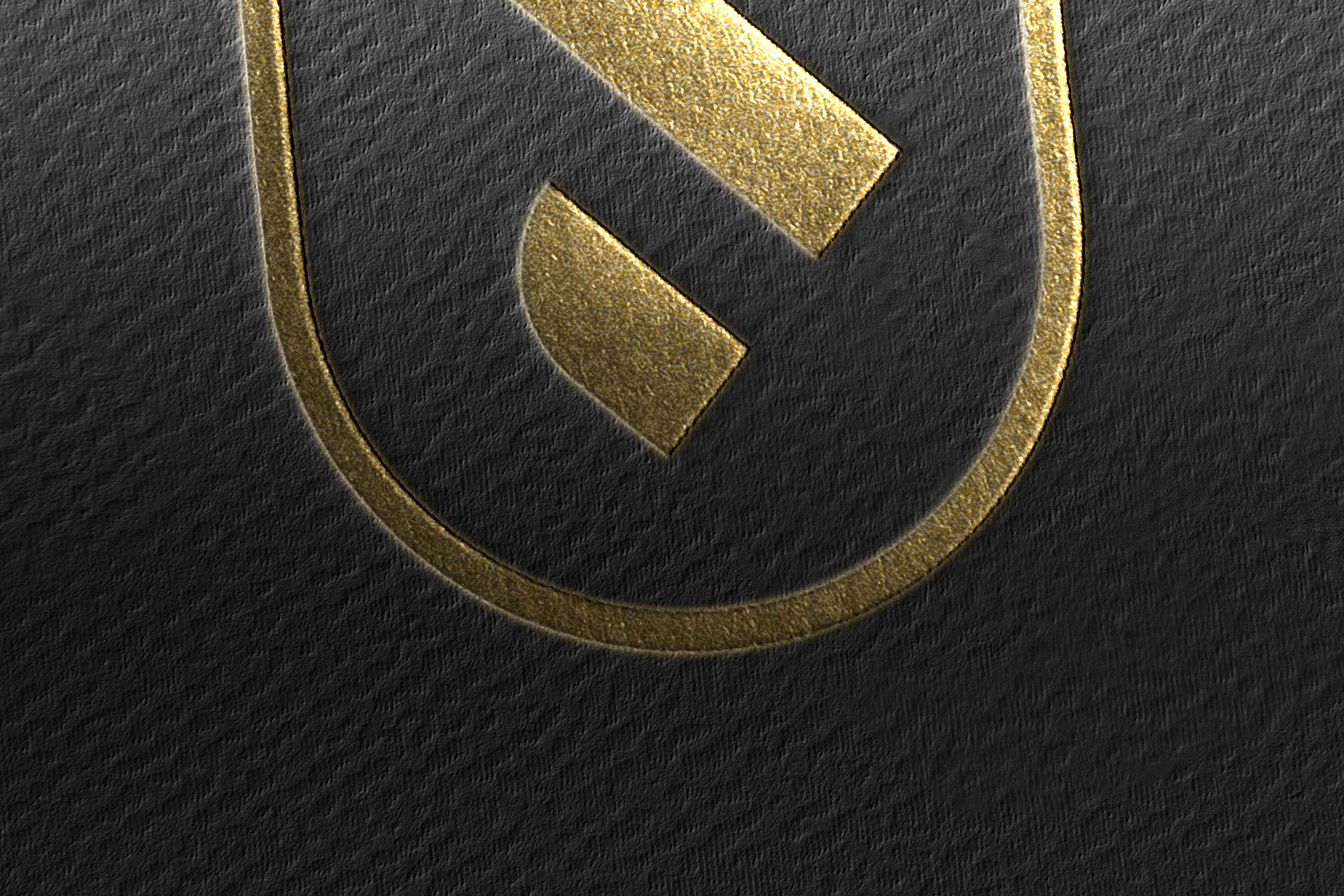 3D logo mockup