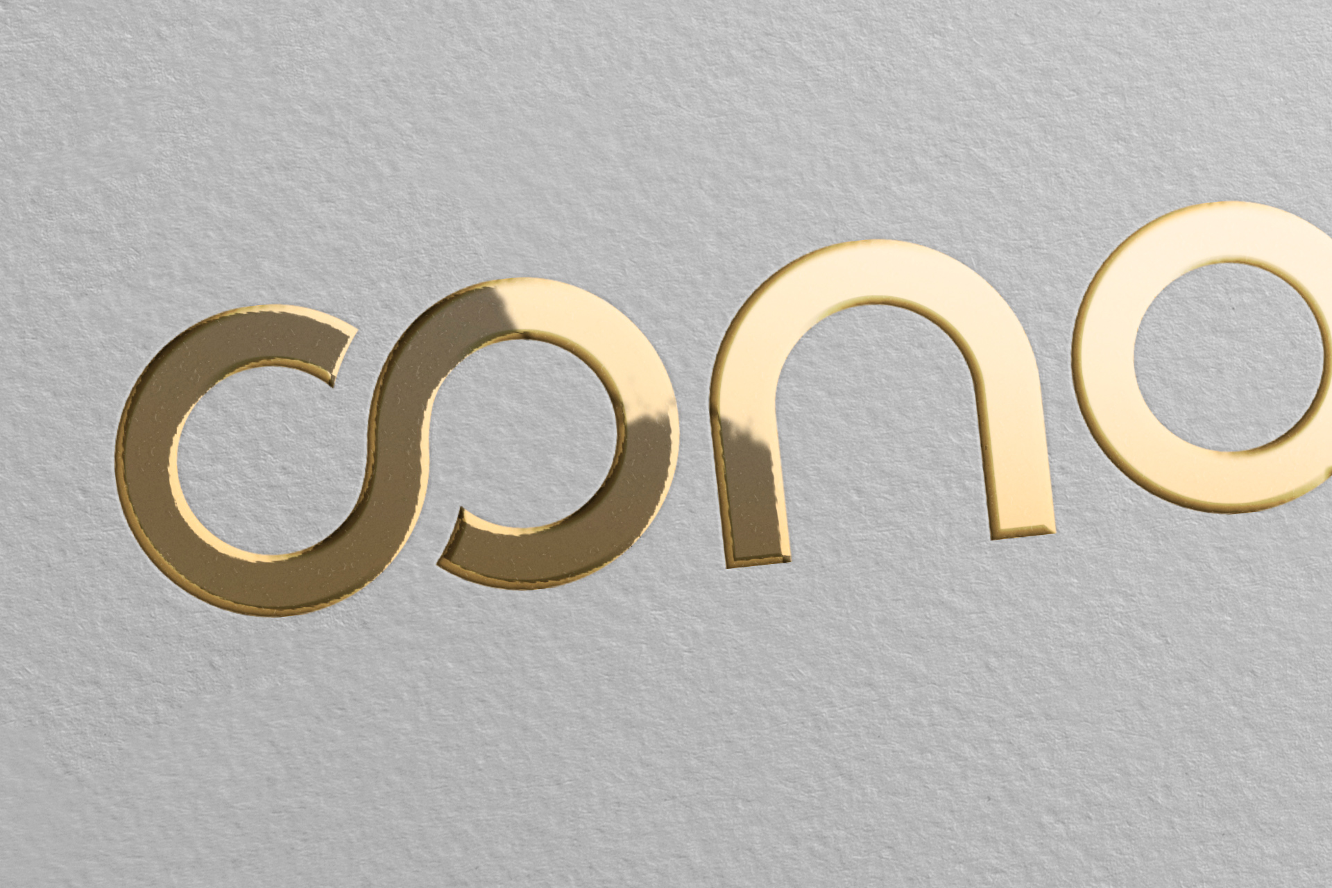 3D logo mockup
