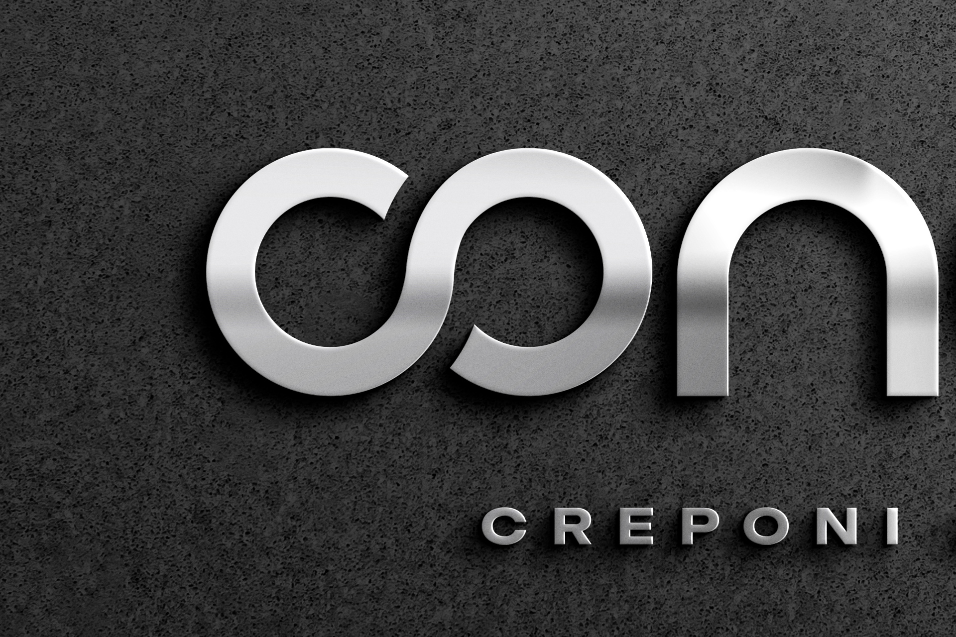 3D logo mockup