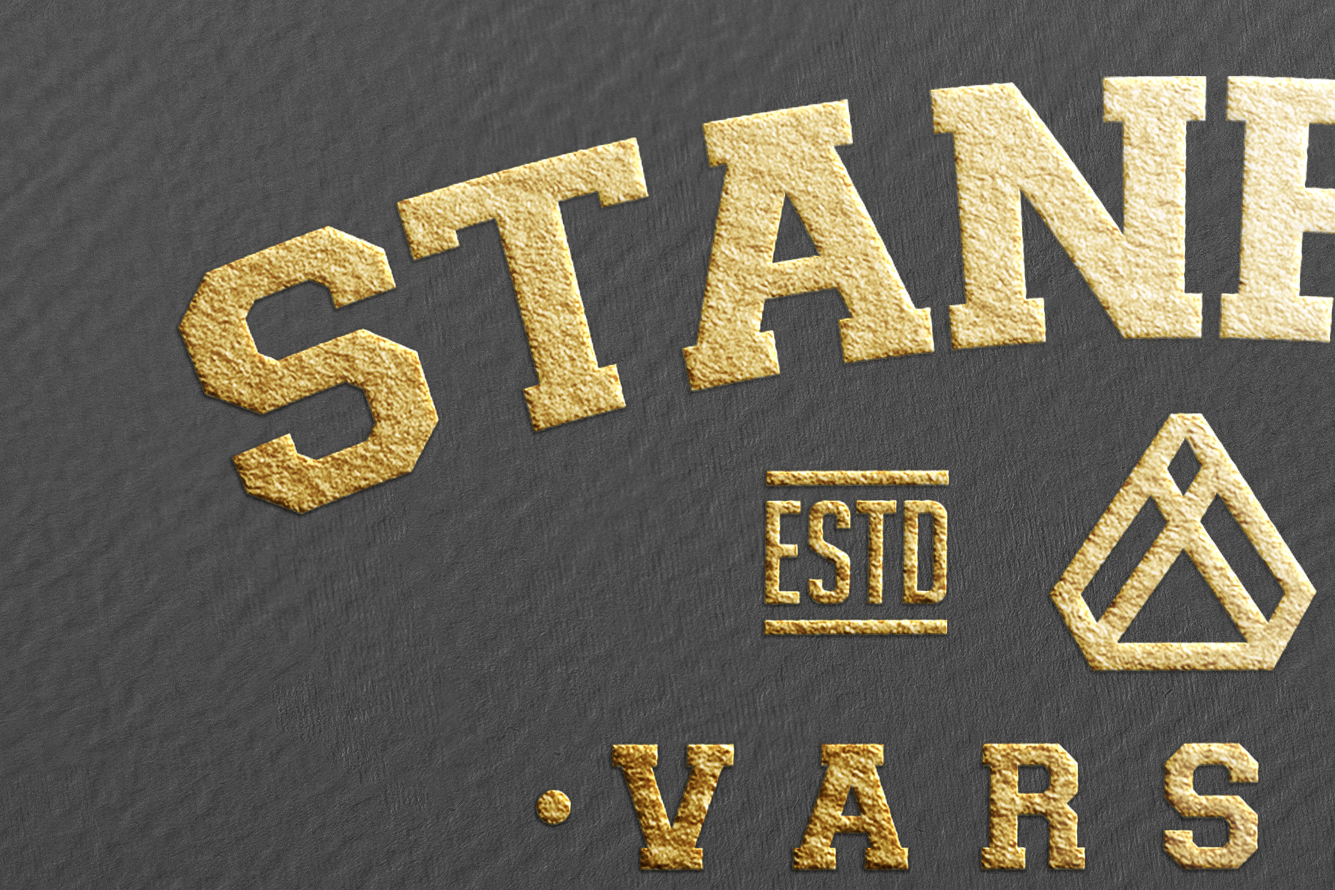 3D logo mockup