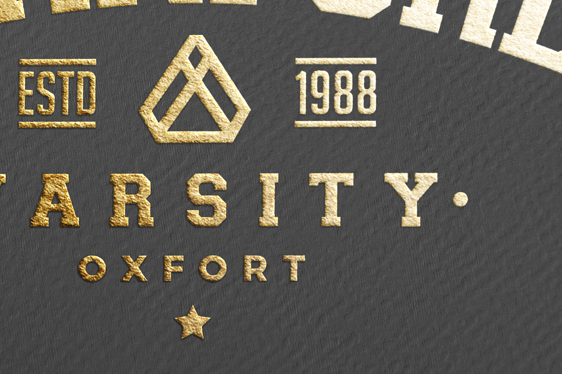 3D logo mockup