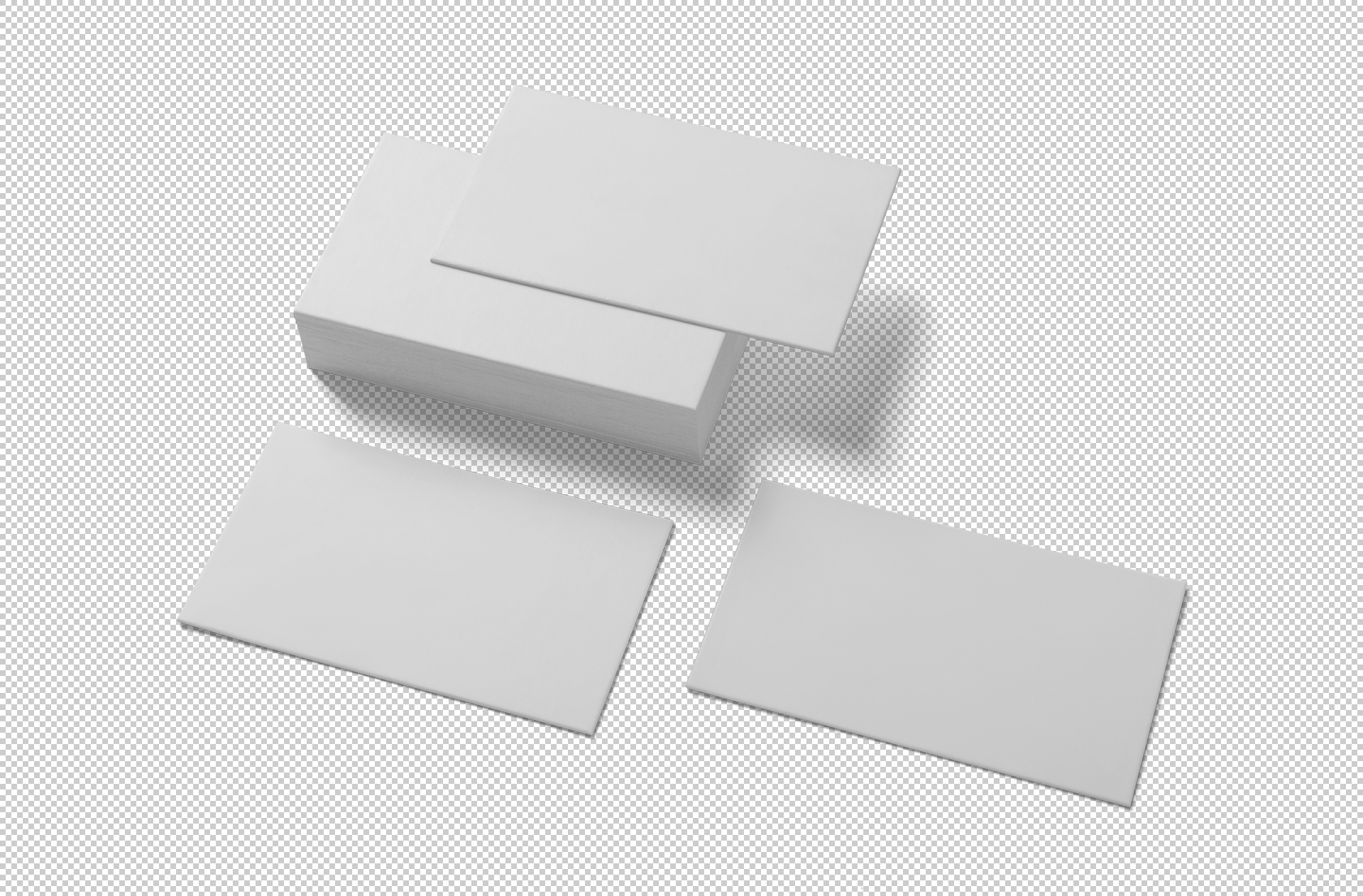 black business card