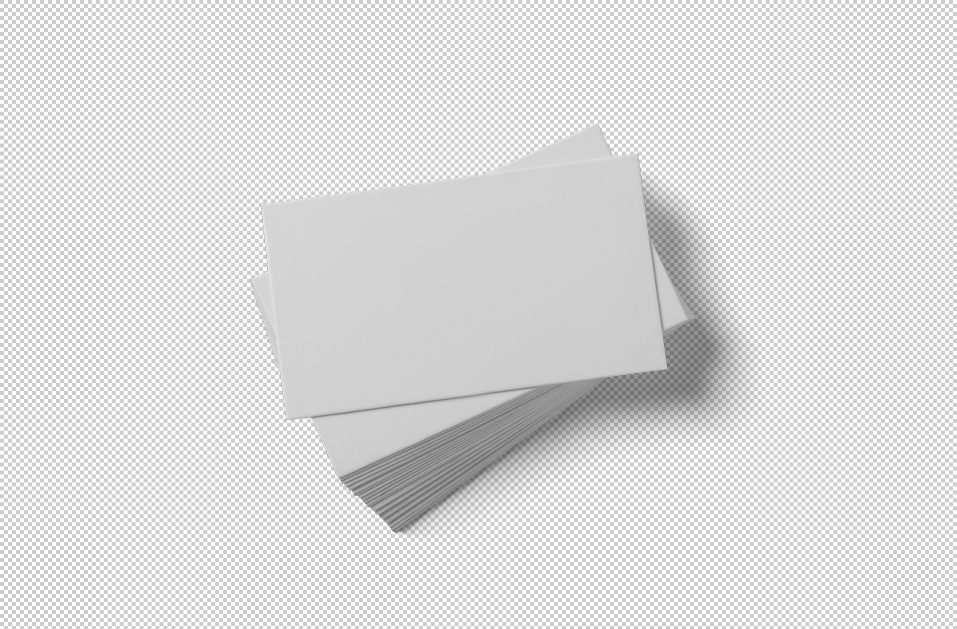 black business card