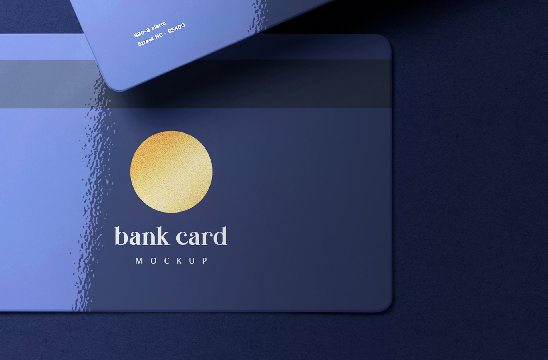 bank card mockup