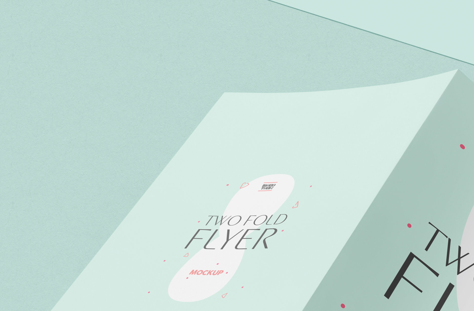 advertising bi-fold mock-up