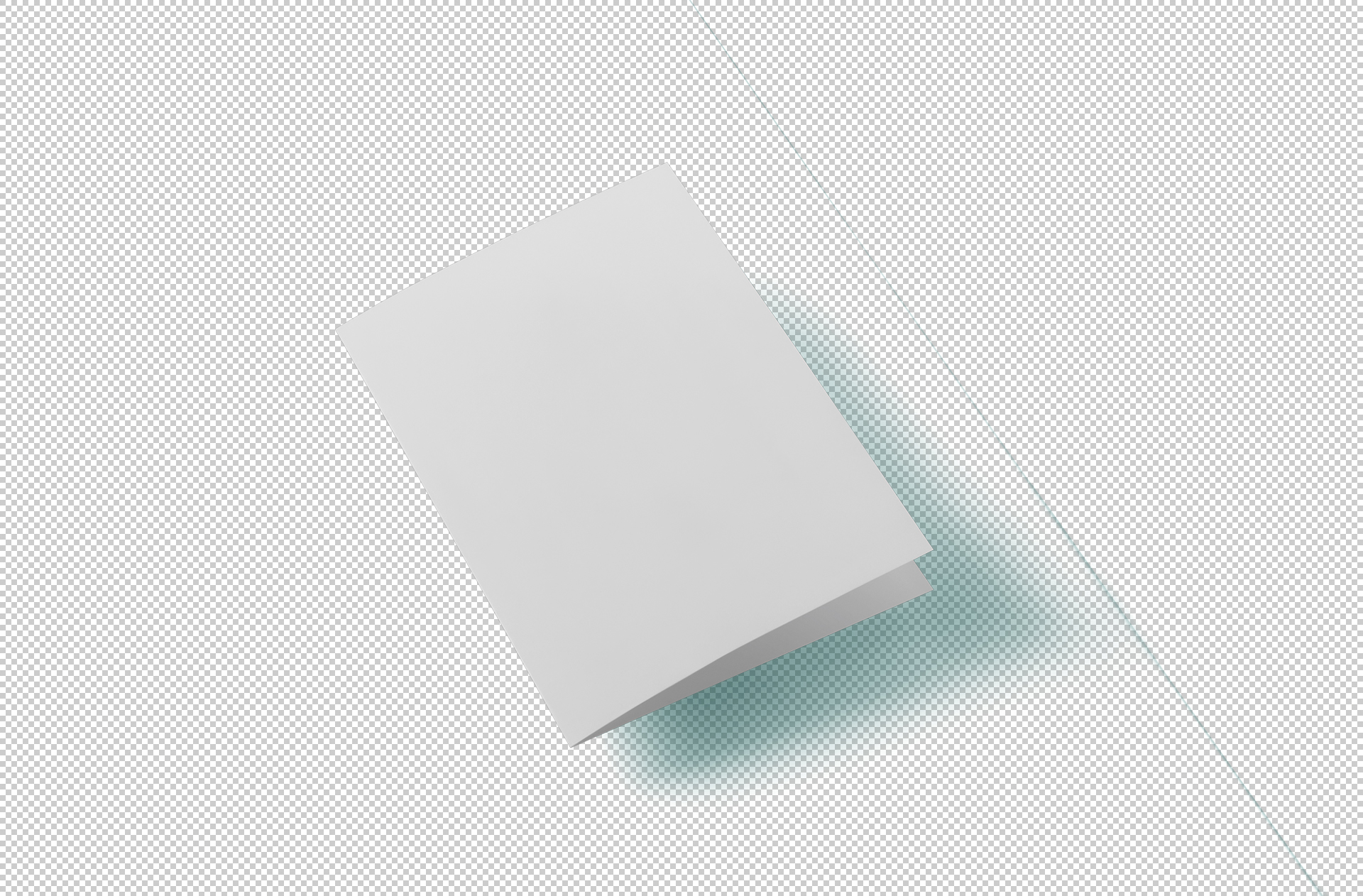 advertising flyer mock-up