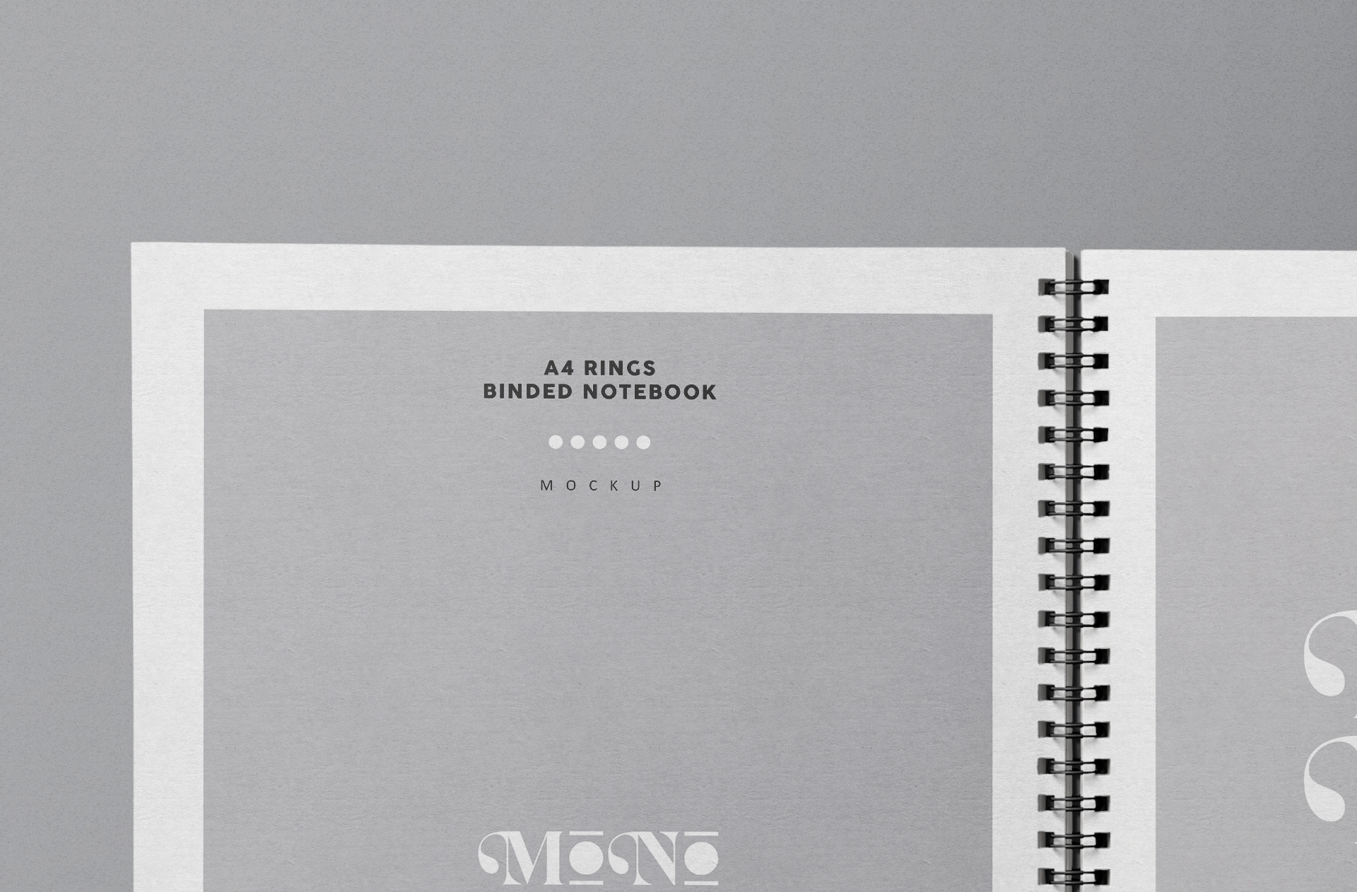 advertising notebook design