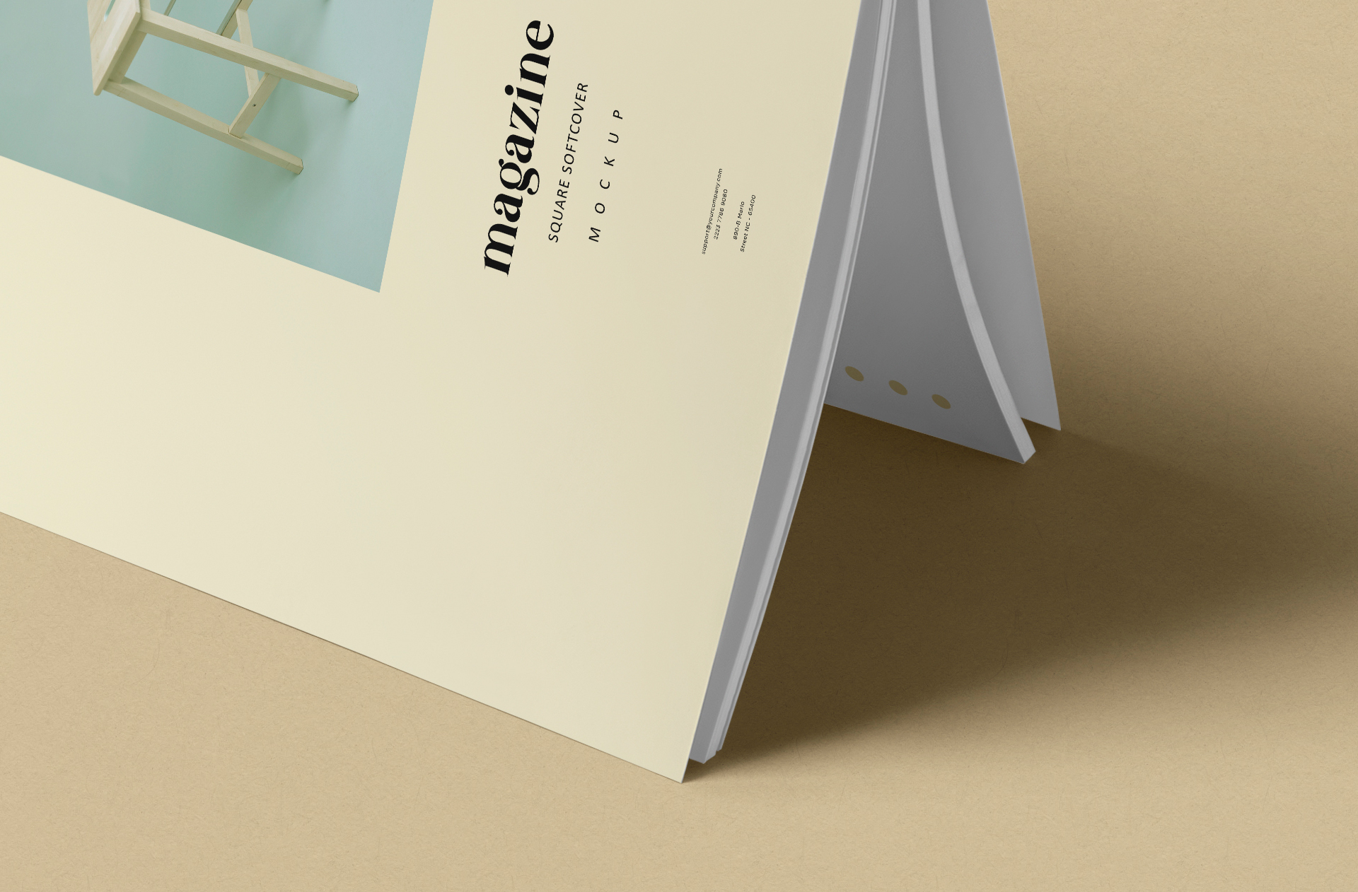 branding material mock-up