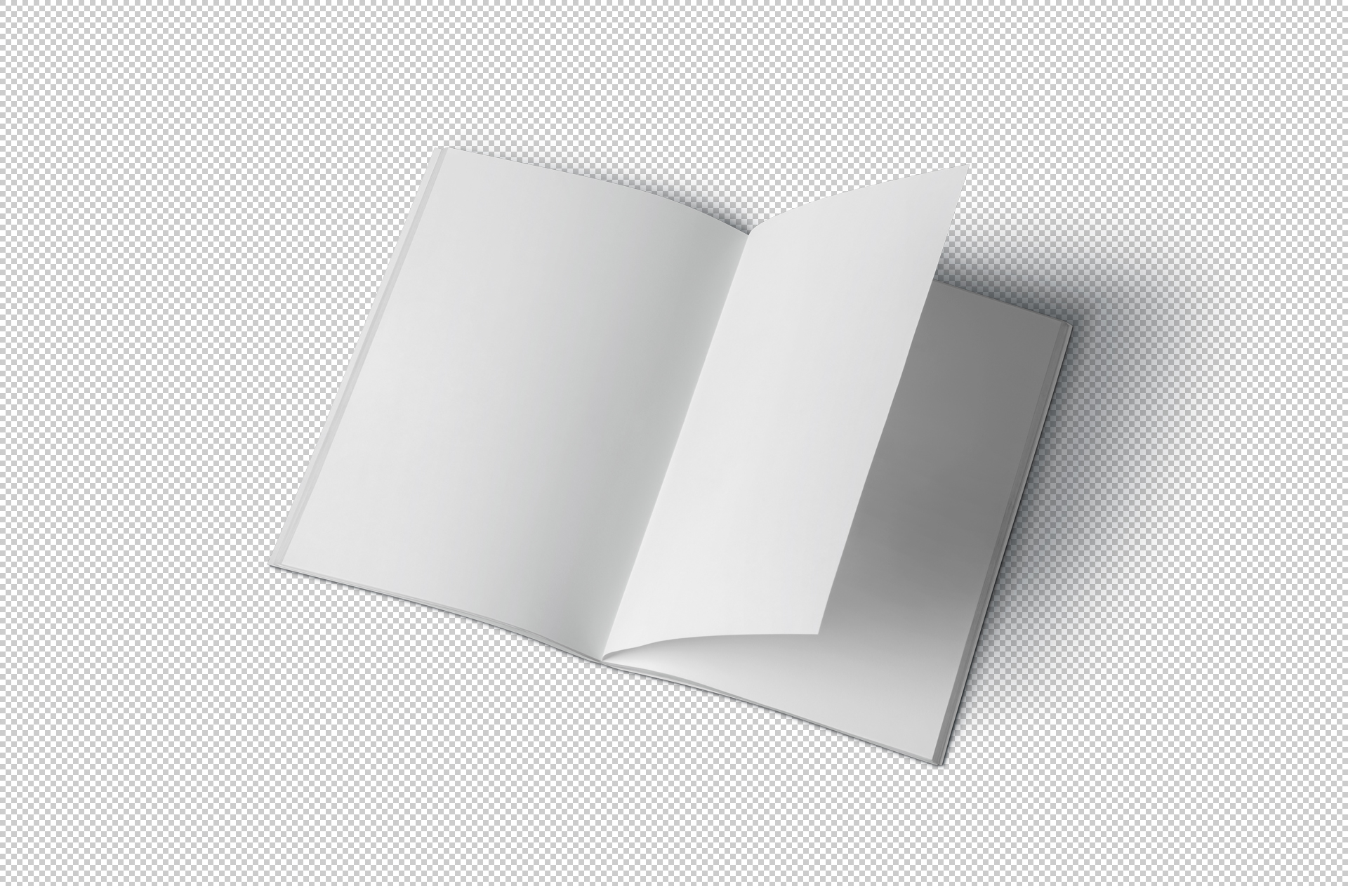 advertising notebook mock-up