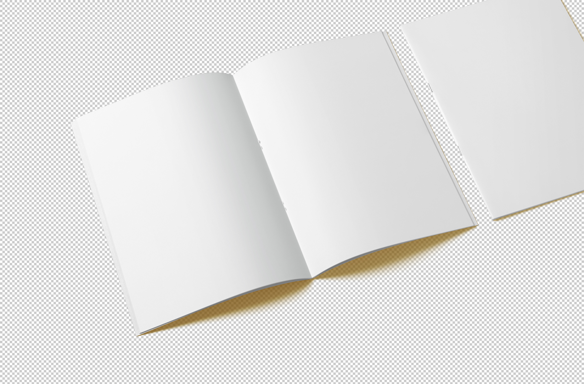 advertising booklet mock-up
