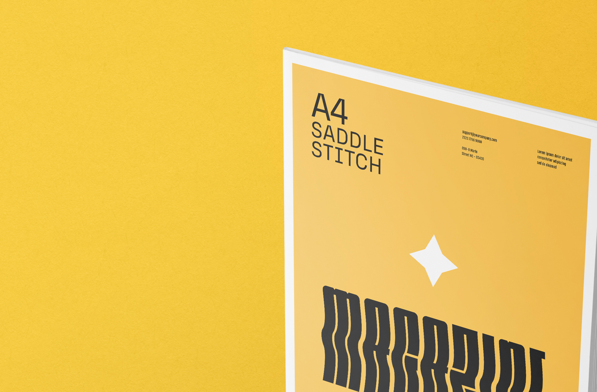 advertising booklet design
