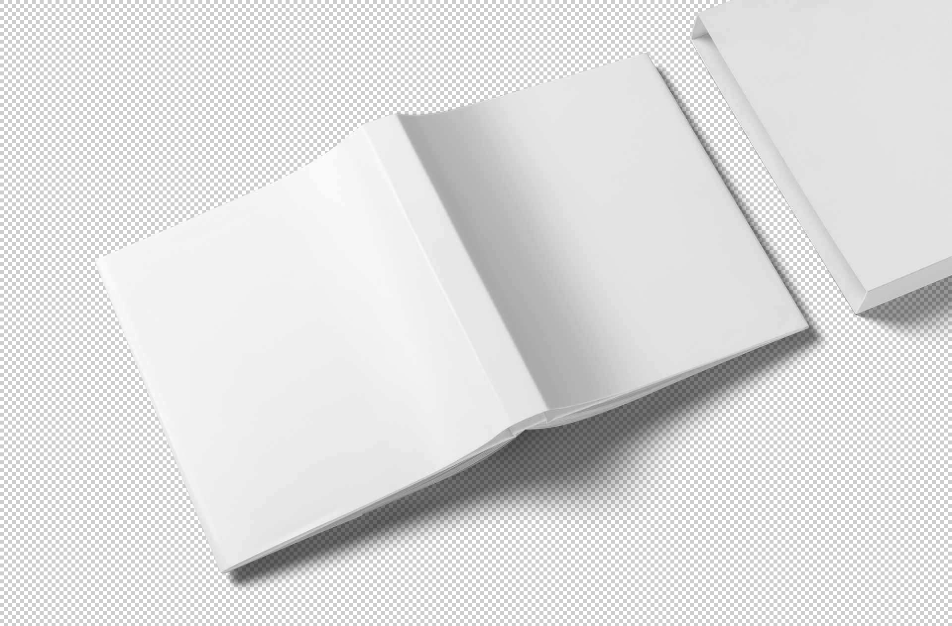 advertising book mock-up