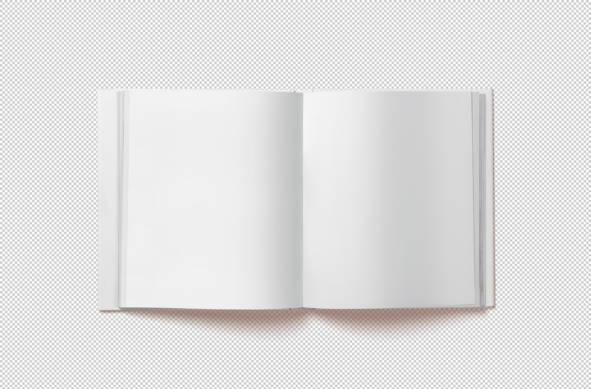 advertising book mock-up