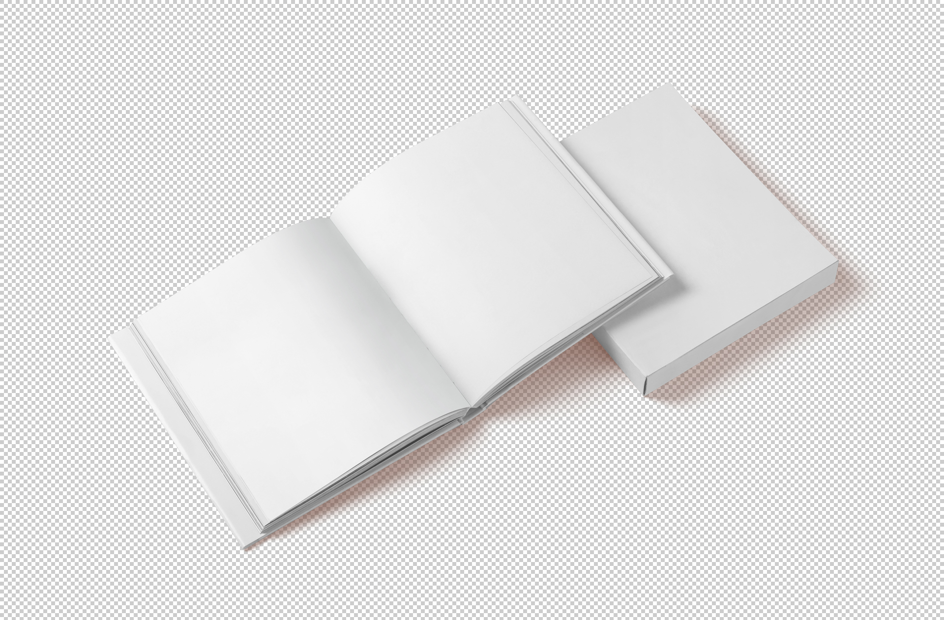 advertising book mock-up