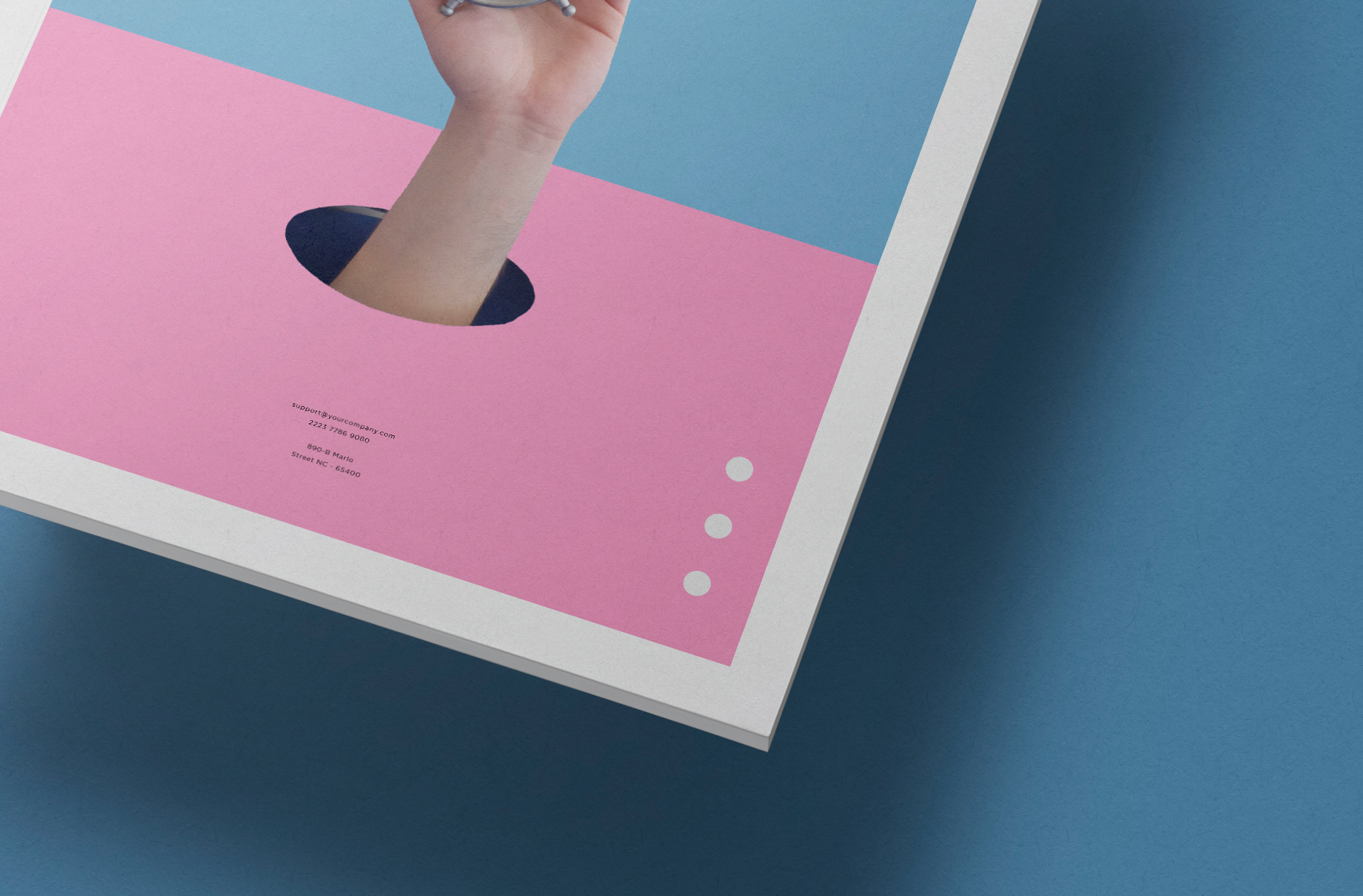 branding material mock-up