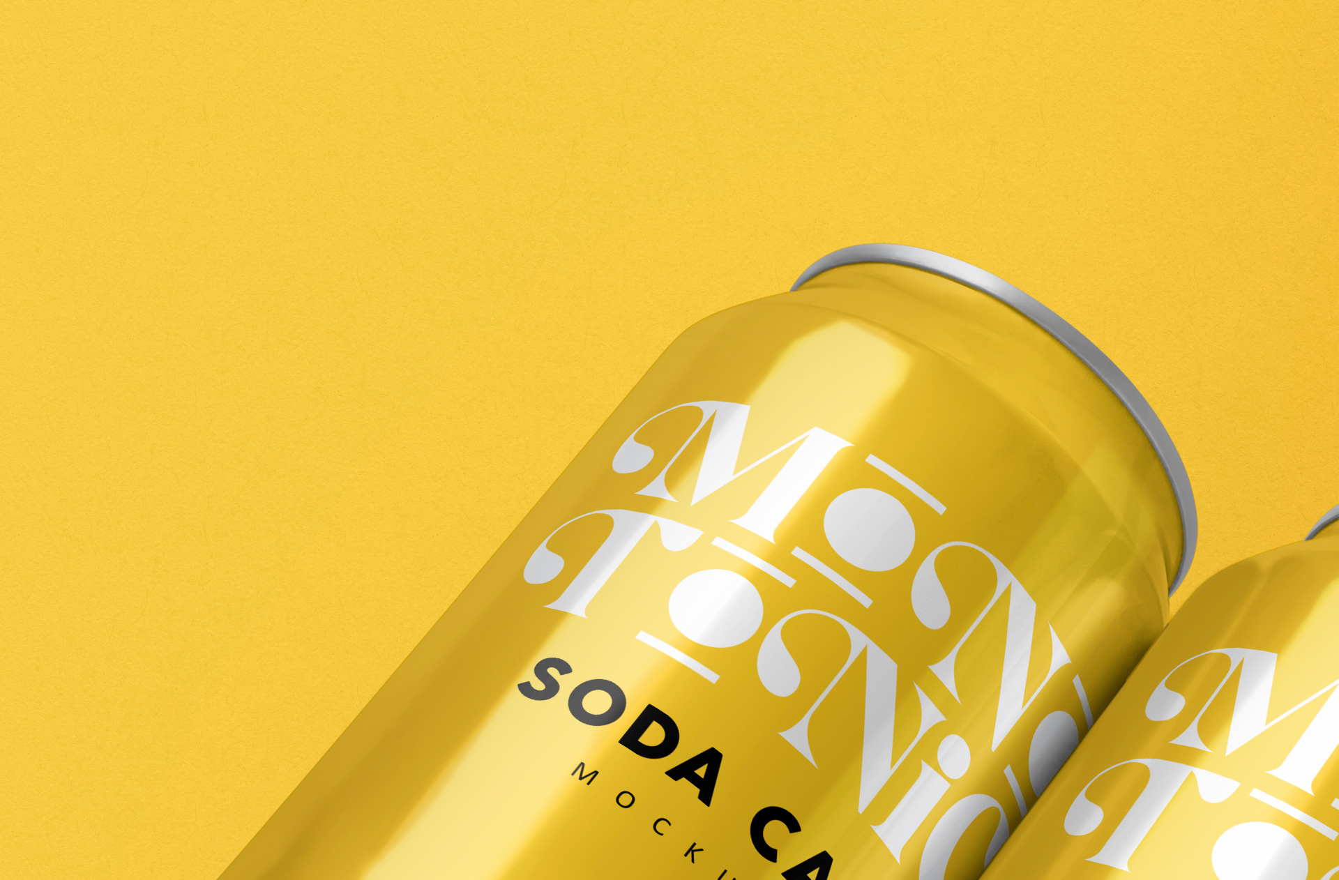 330ml can mockup