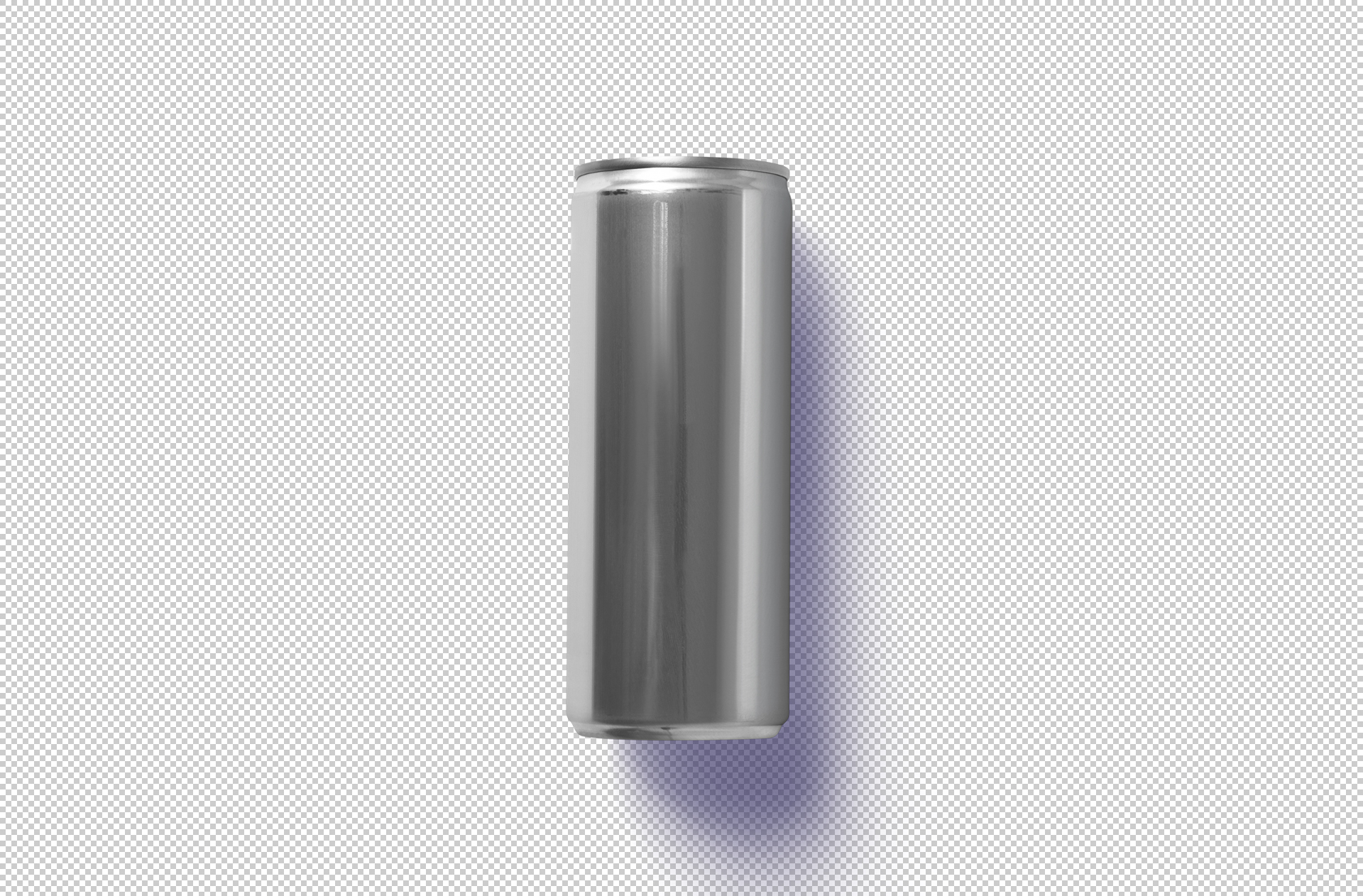 3D can mockup