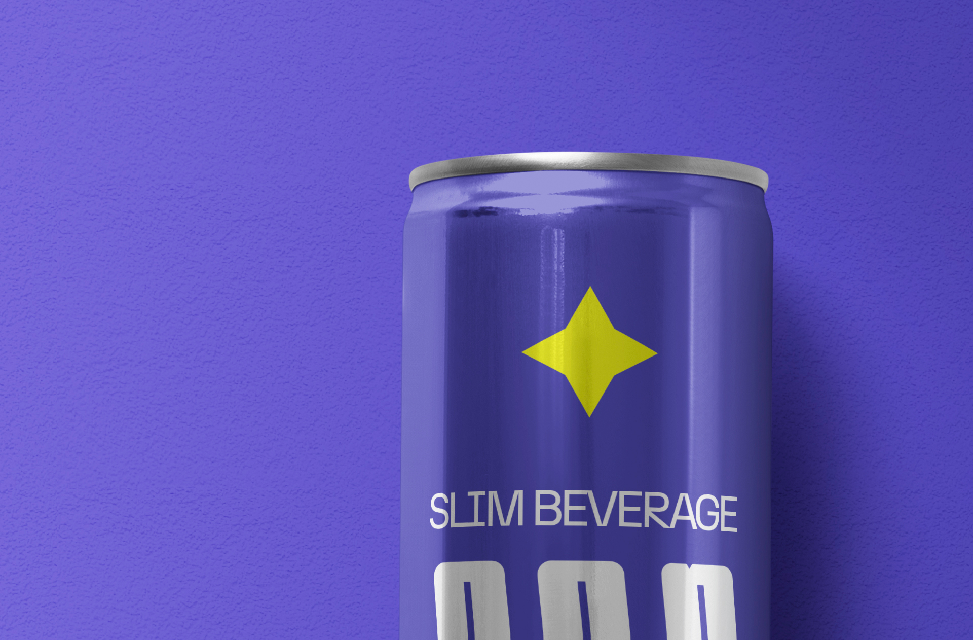 3D can mockup