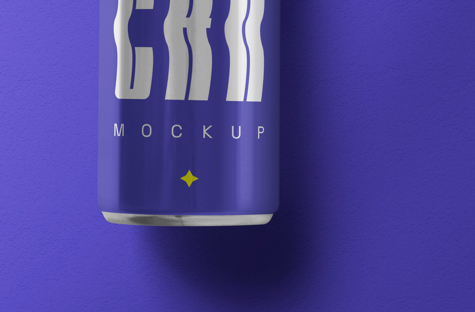 3D can mockup