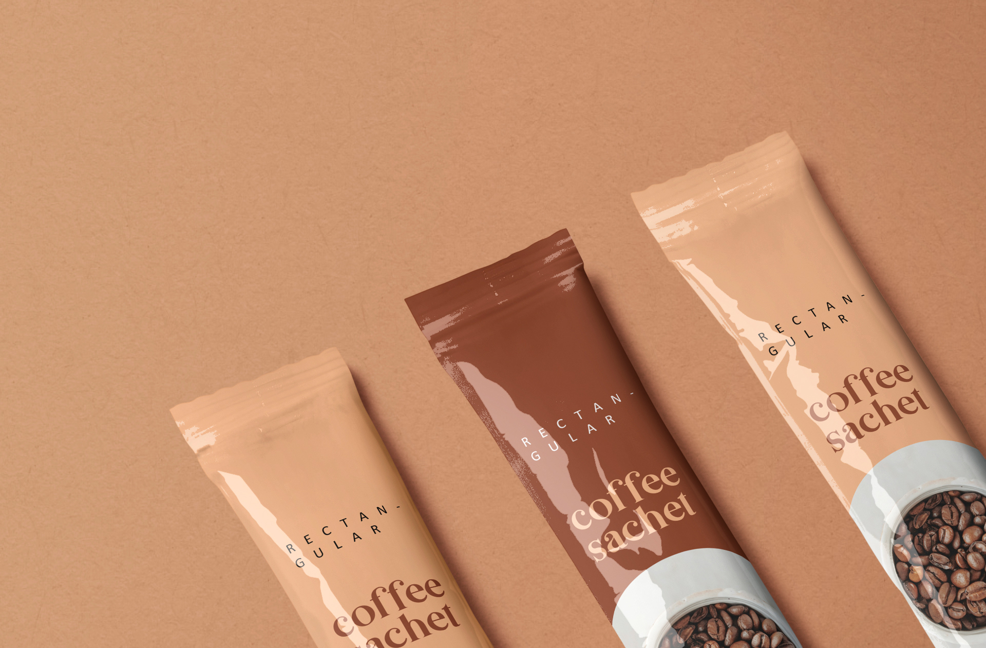 beverage branding mock-up