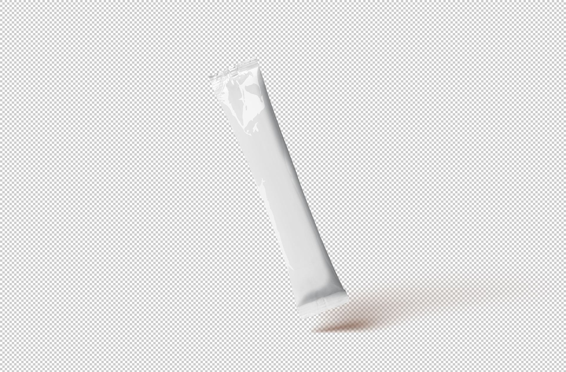 3D sachet mockup