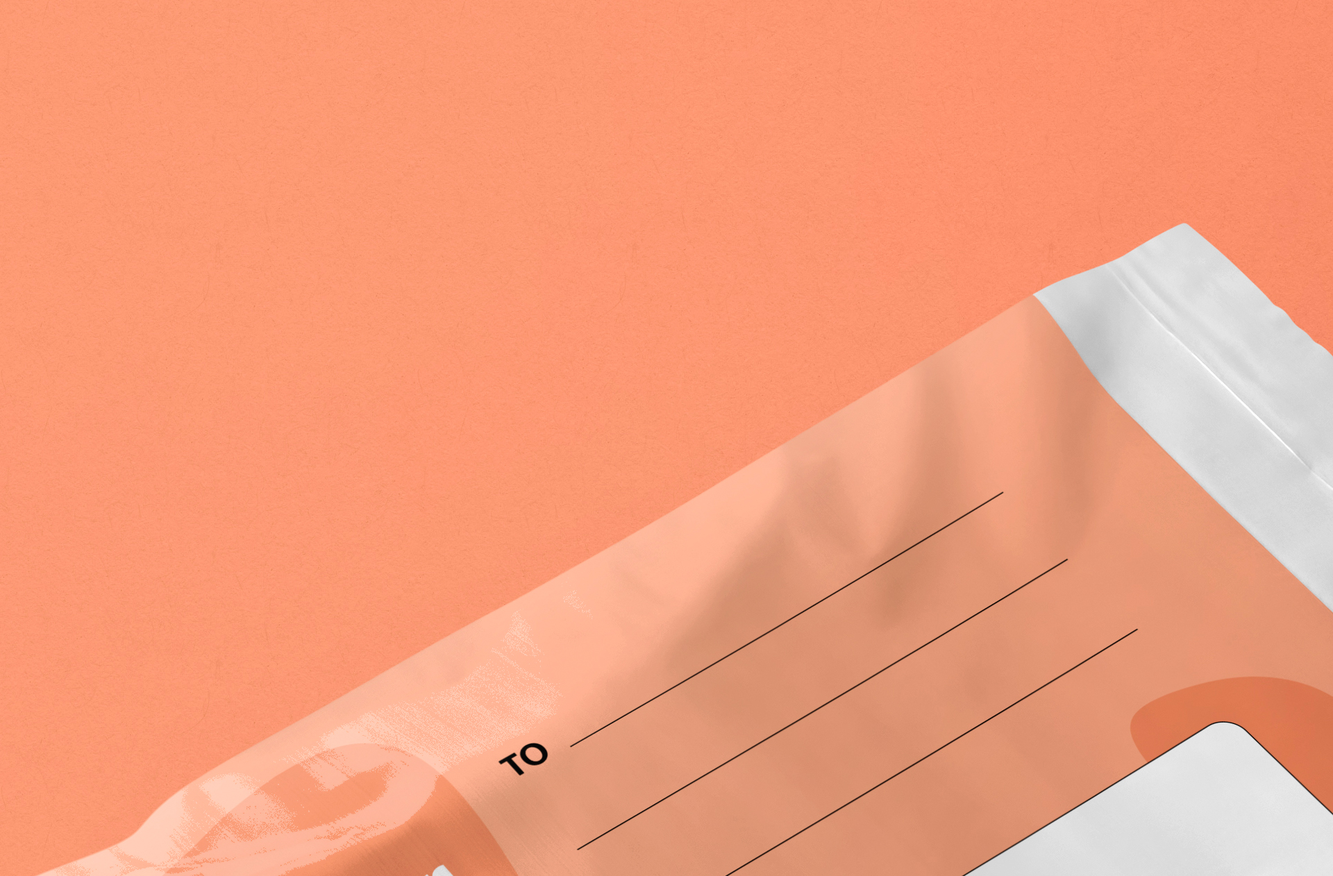 courier bag mockup