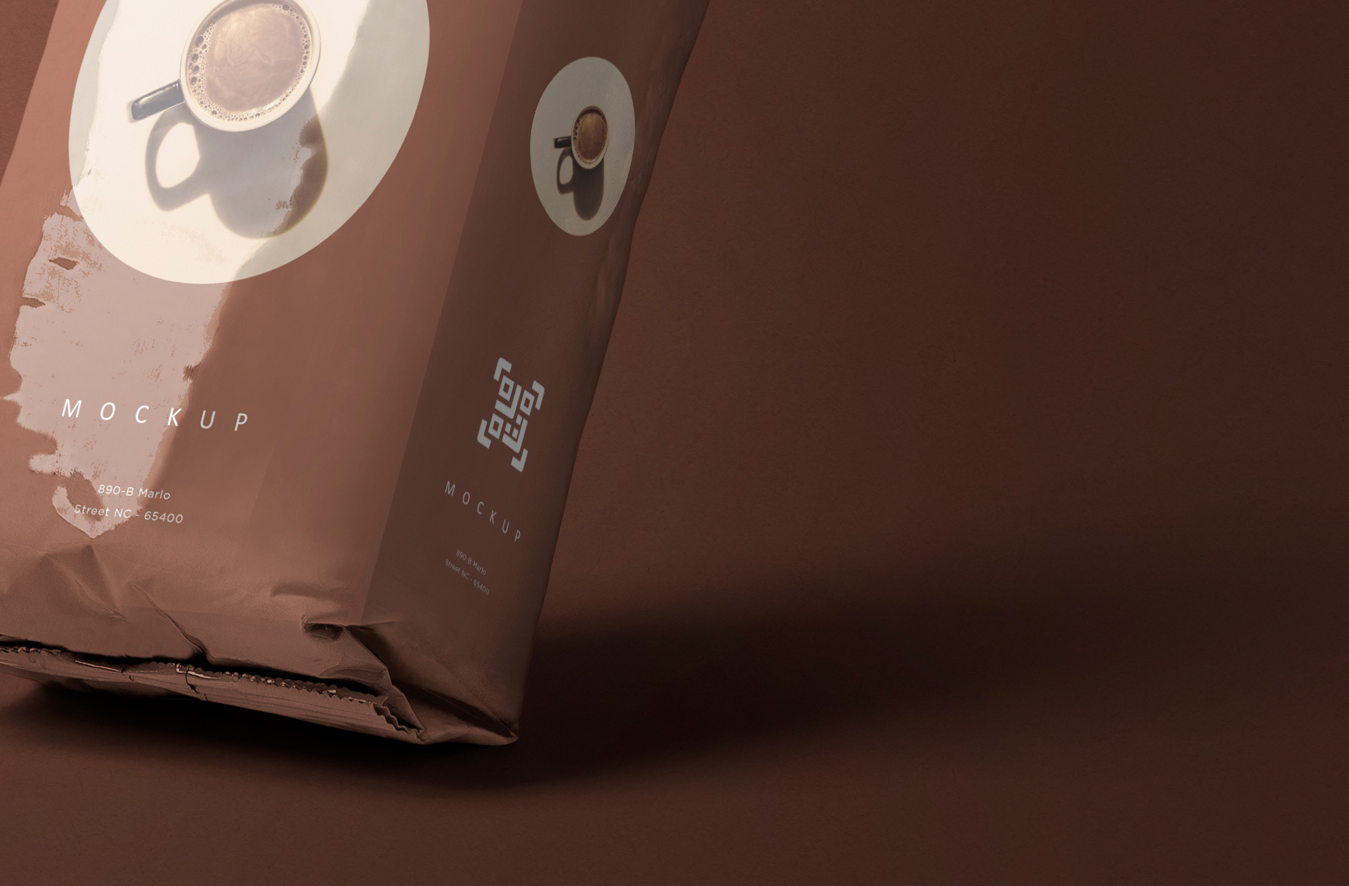 coffee bag mockup