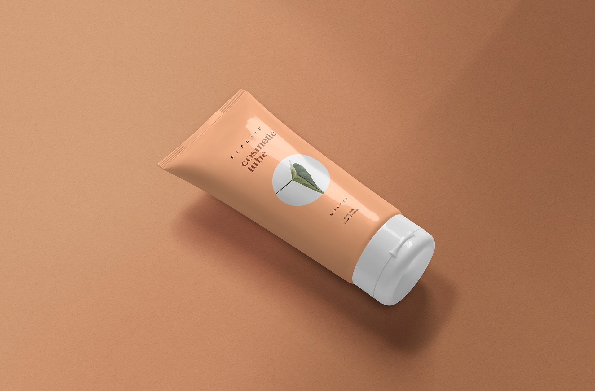 Minimalist Cosmetic Tube Mockup for Lotion & Creams