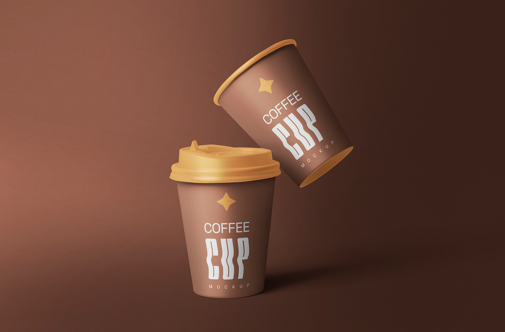 Realistic Coffee Cup Mockup for Branding