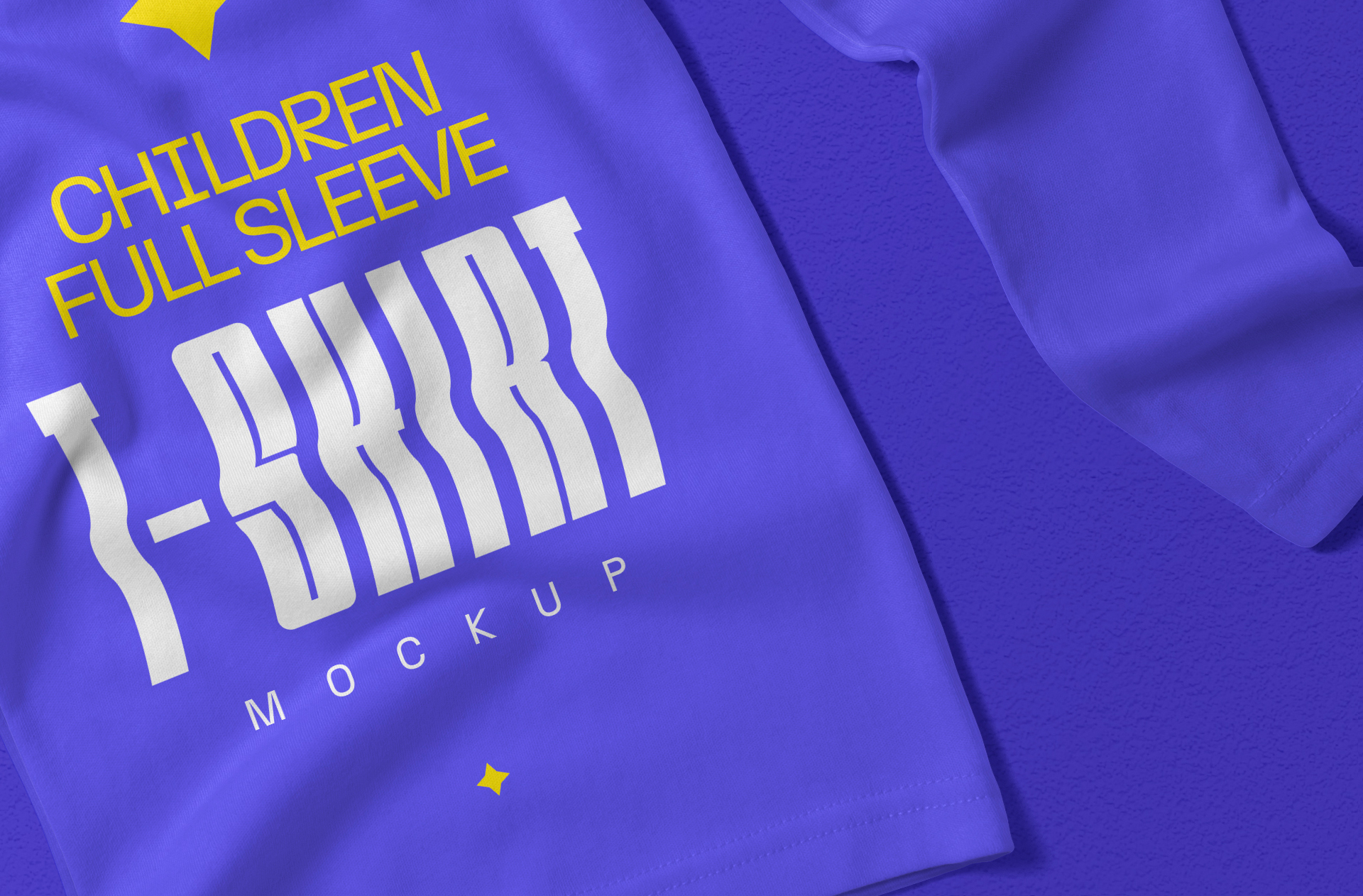 children's t-shirt mock-up